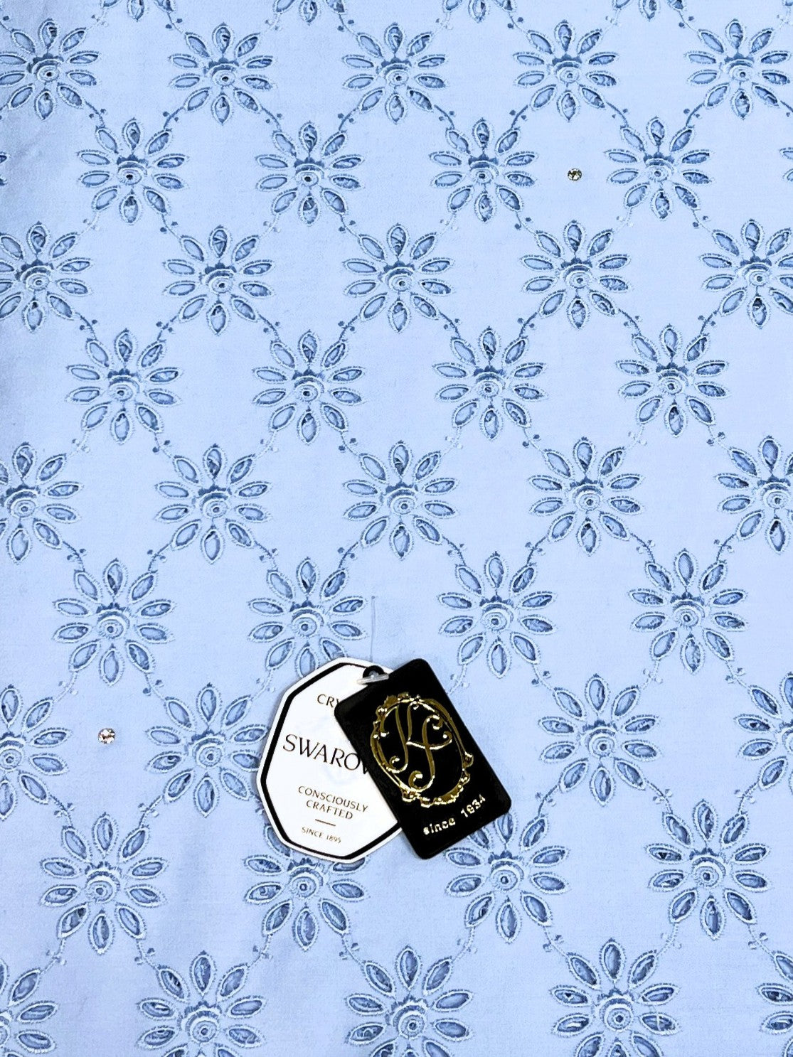7982 Swiss Cotton Voile w/Swarovski