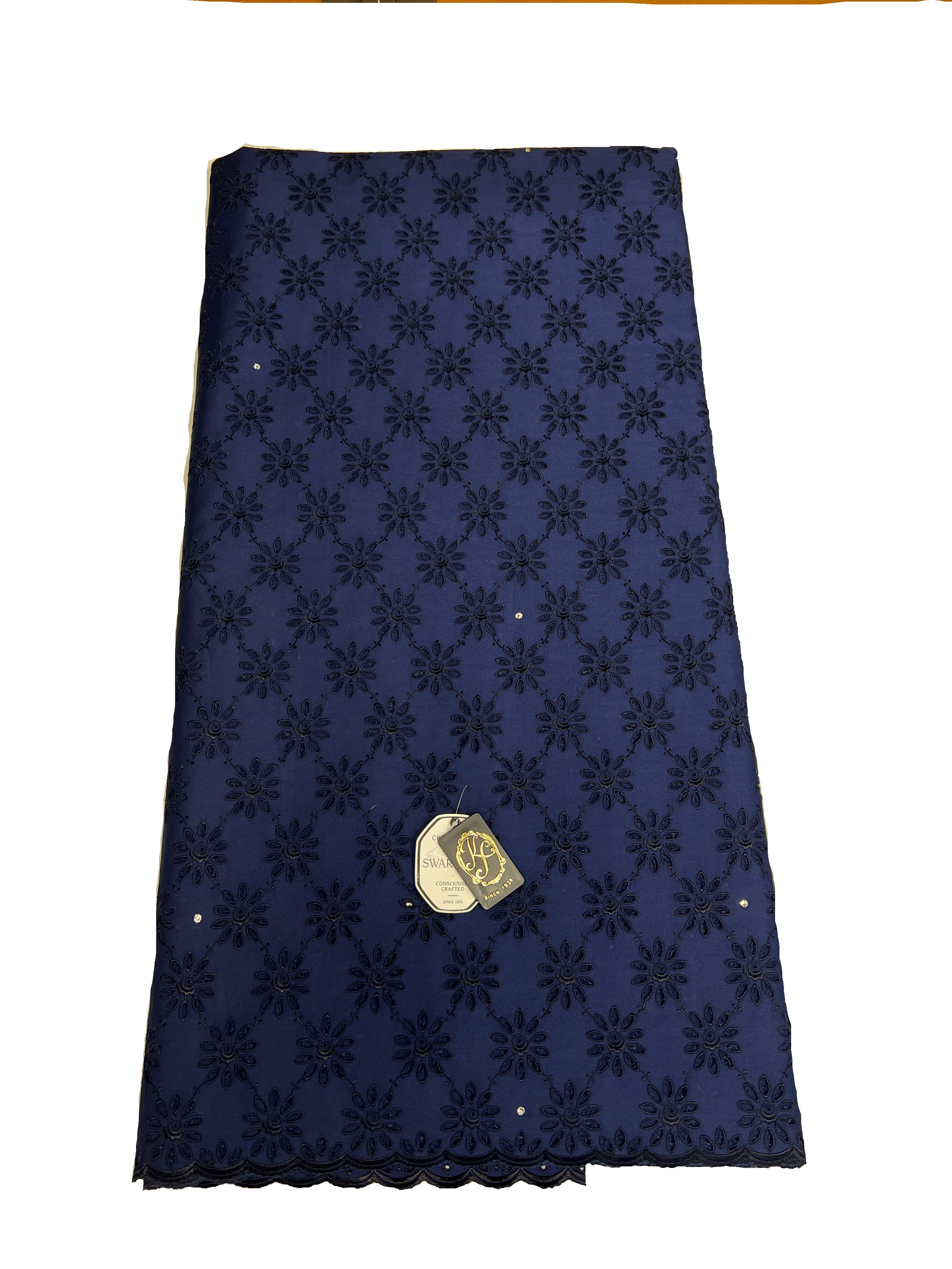 7982 Swiss Cotton Voile w/Swarovski