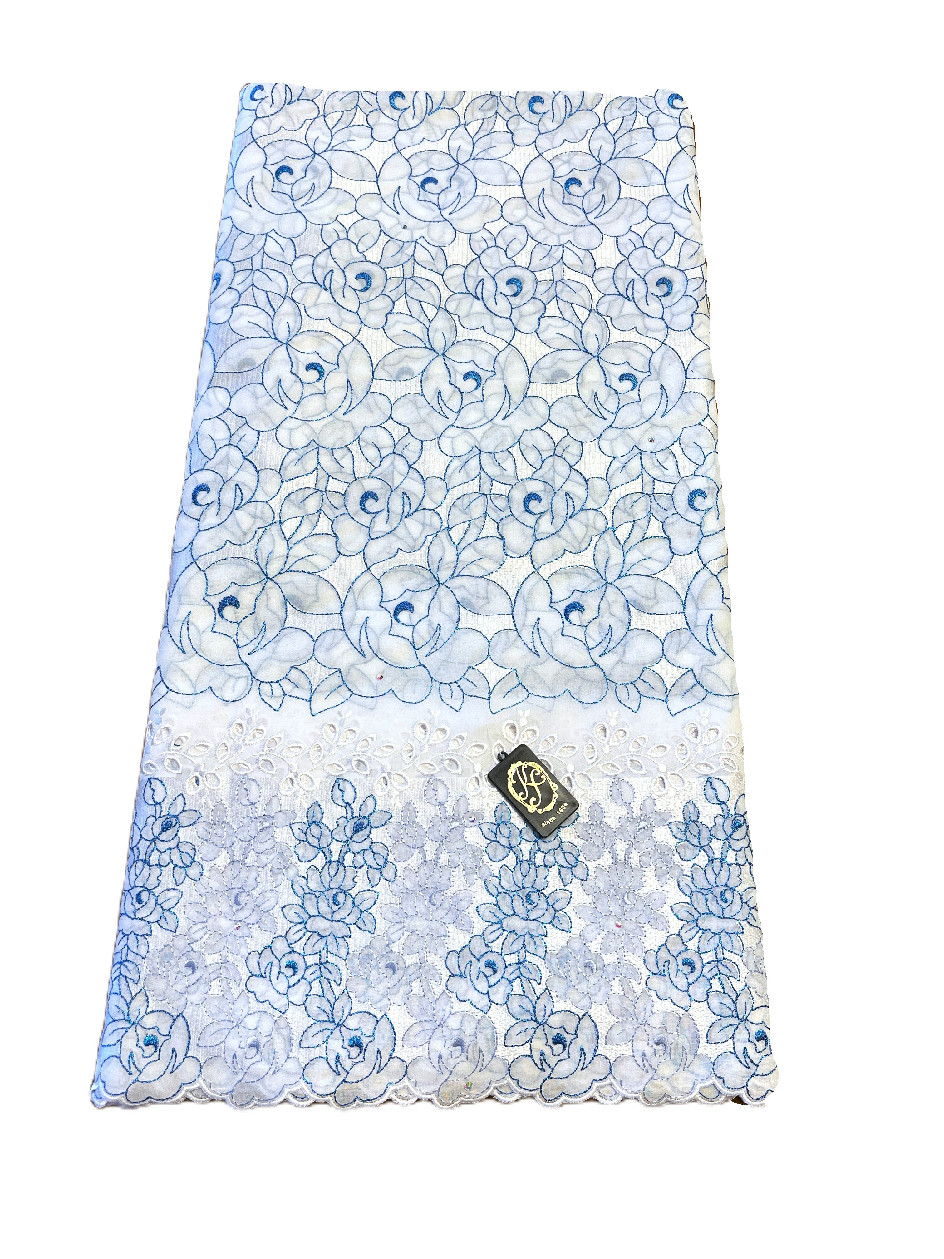 8032 Swiss Voile Allover Embroidery