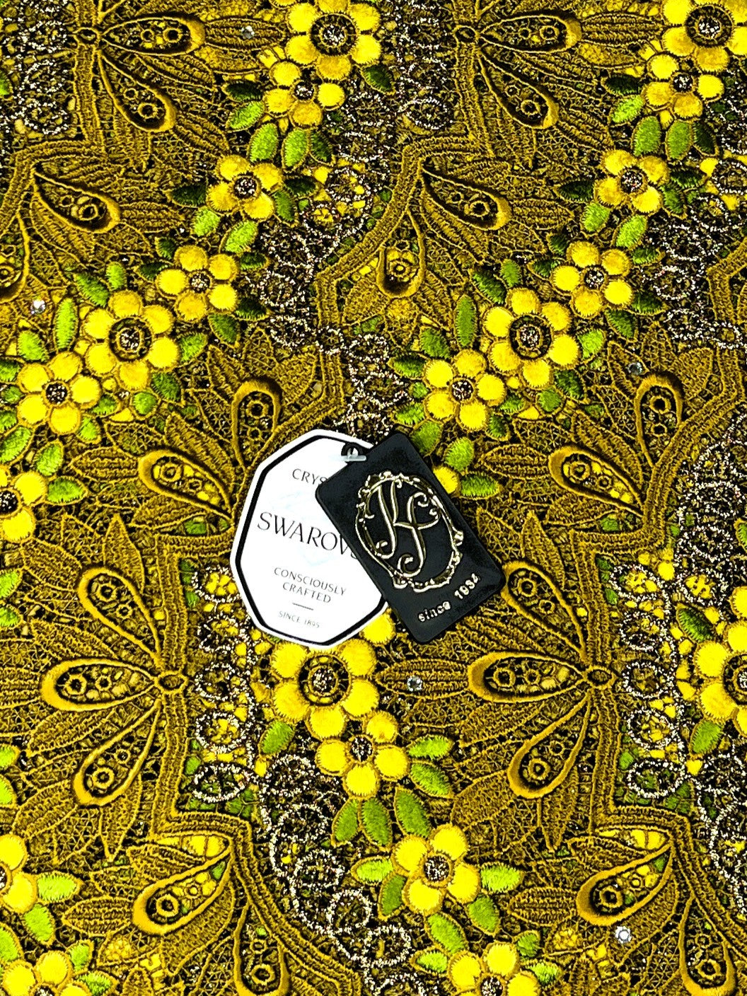 8045 - Swiss Guipure Lace w/Swarovski