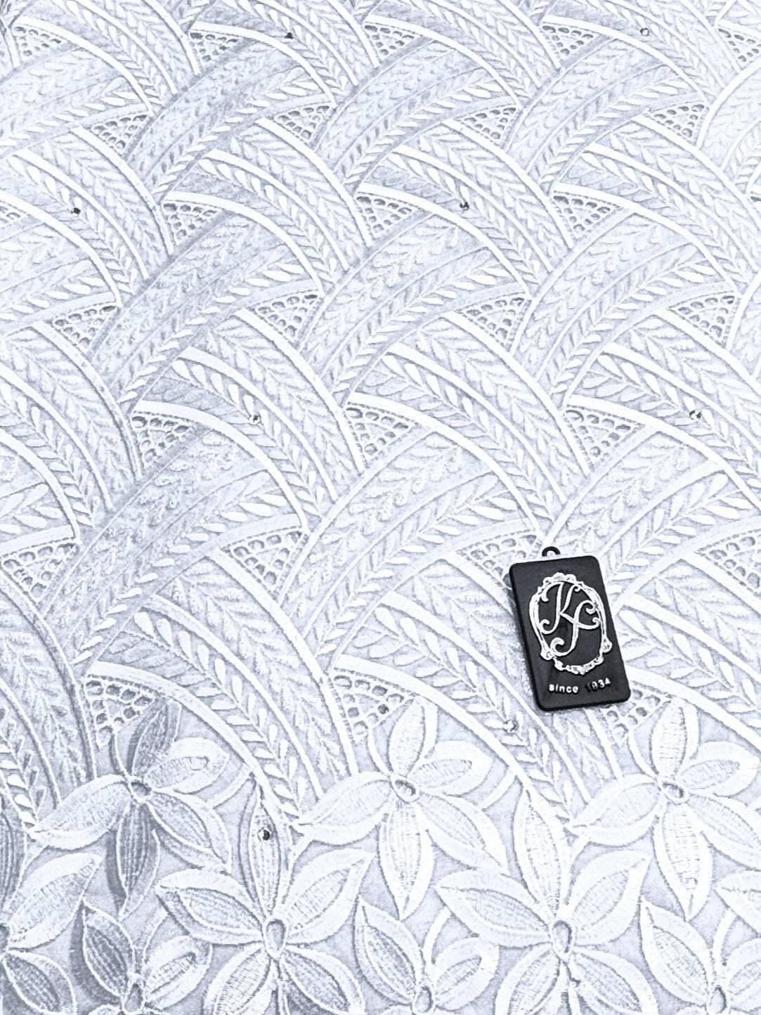 8096 Swiss Voile Allover w/Stones