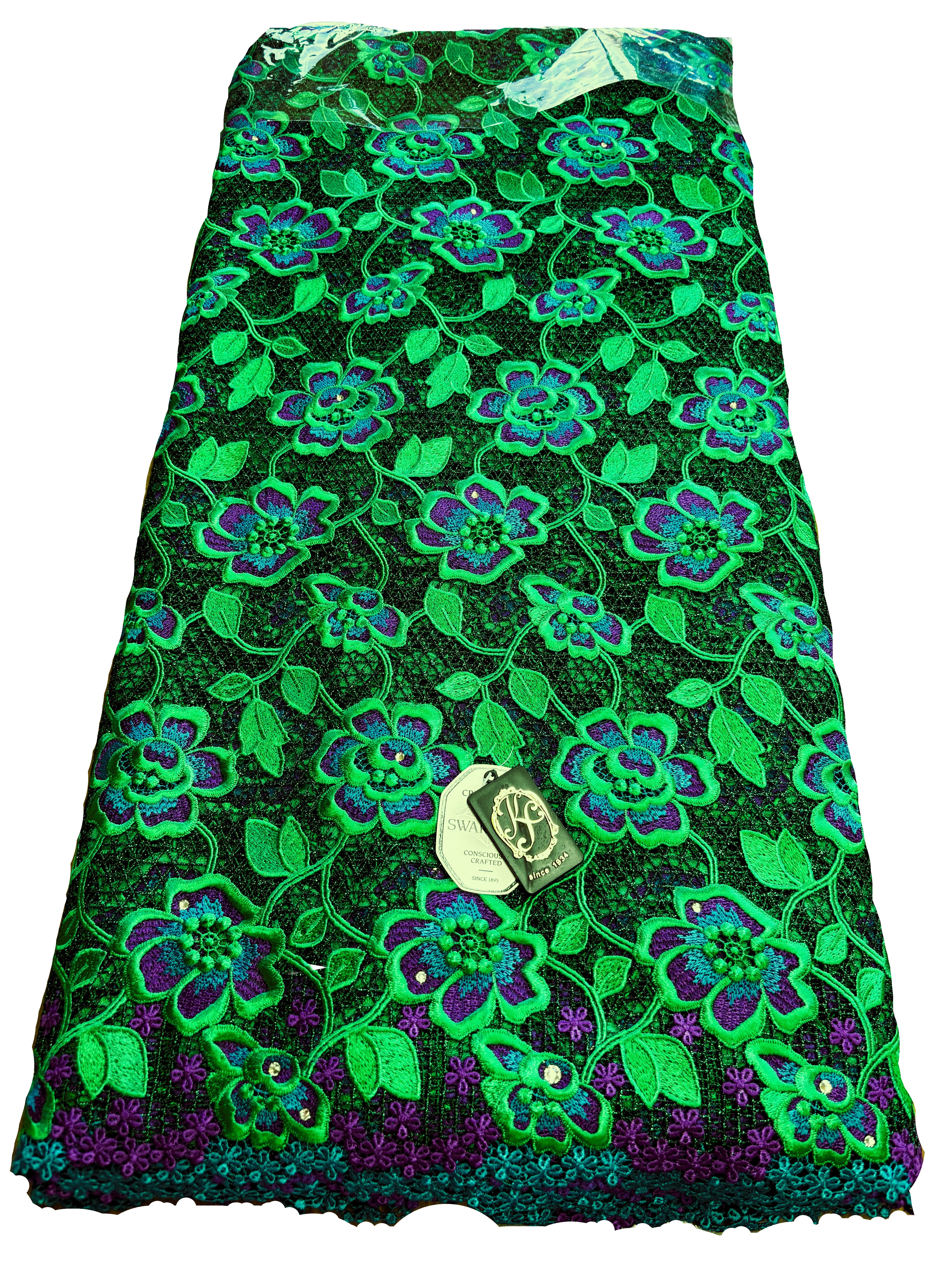 8091 - Swiss Guipure Lace w/Swarovski