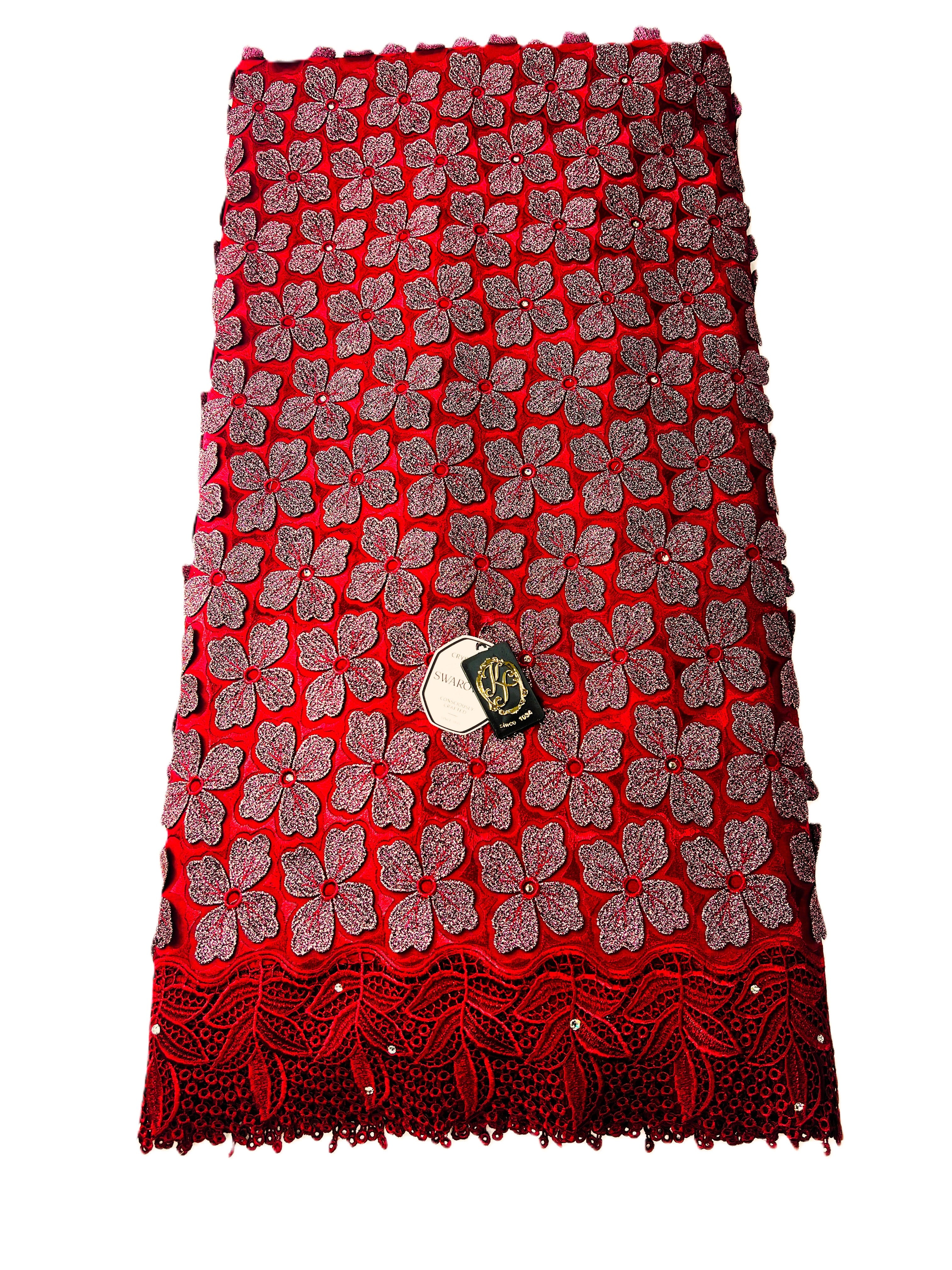 8156 Swiss Voile Appliqué Guipure