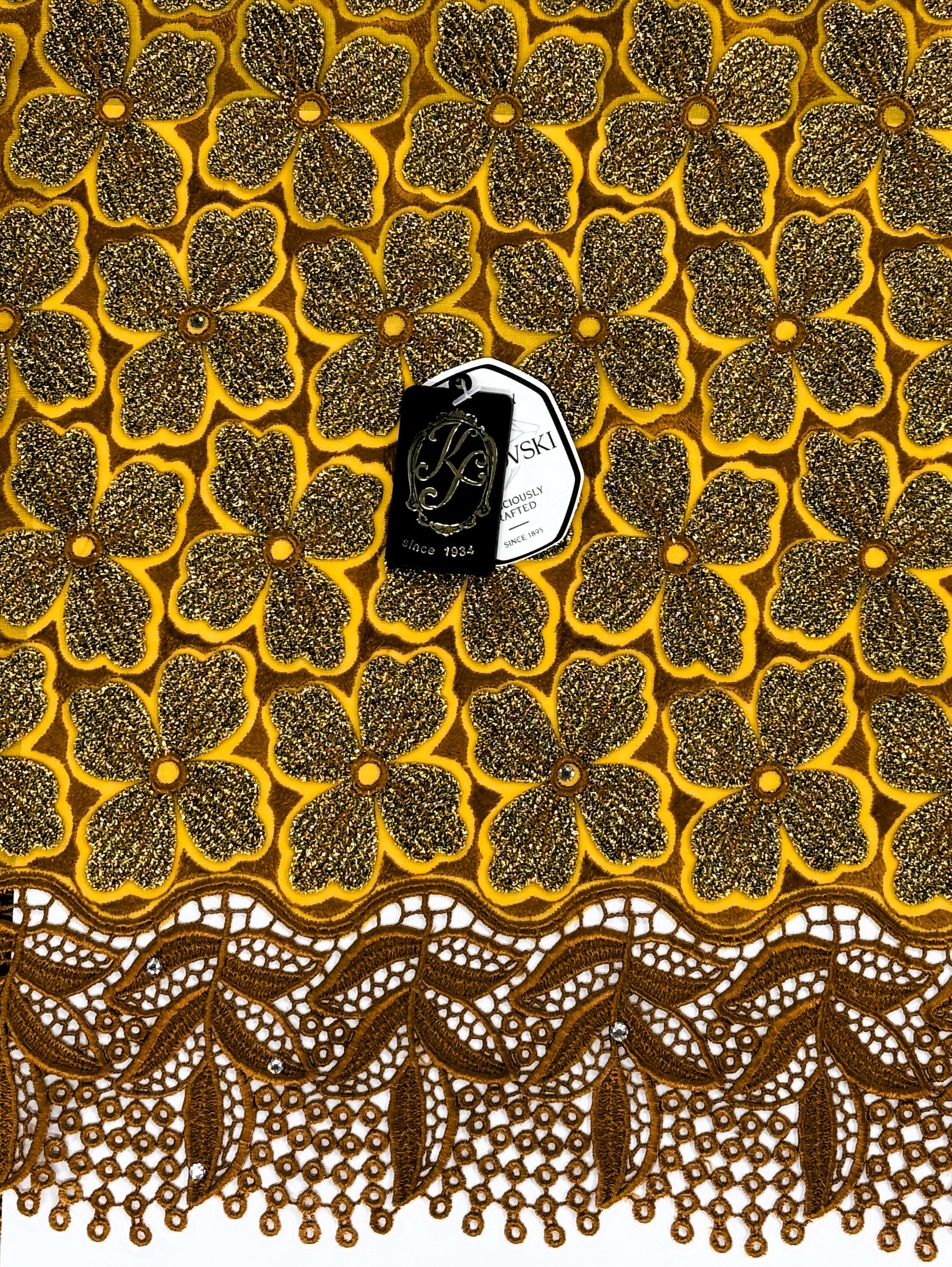 8156 Swiss Voile Appliqué Guipure