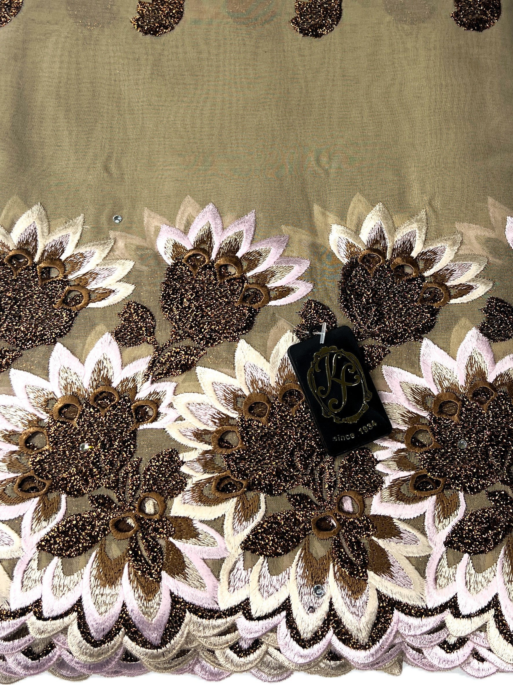 8180a Swiss Cotton Laffaya / Top Allover