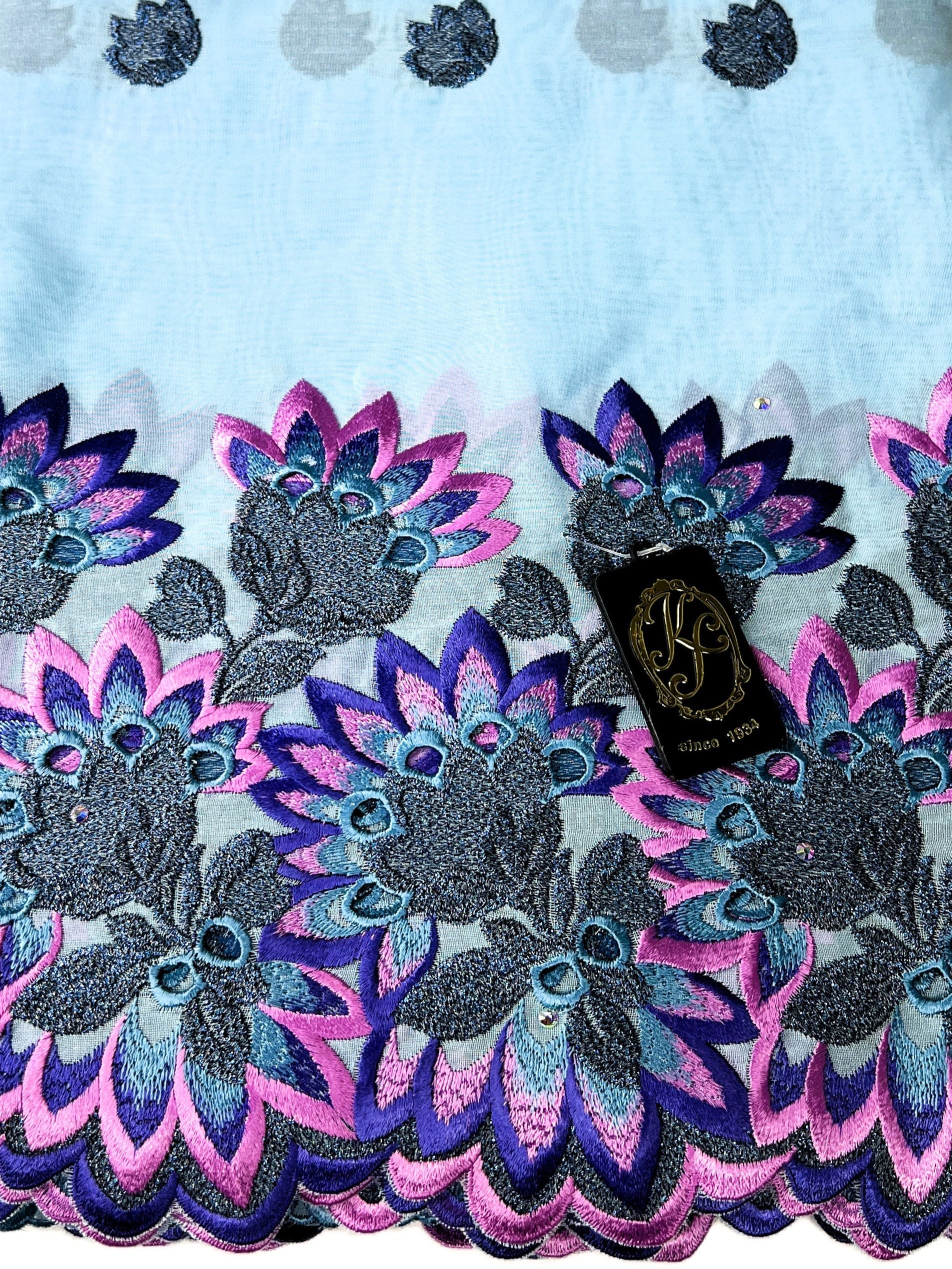 8180a Swiss Cotton Laffaya / Top Allover