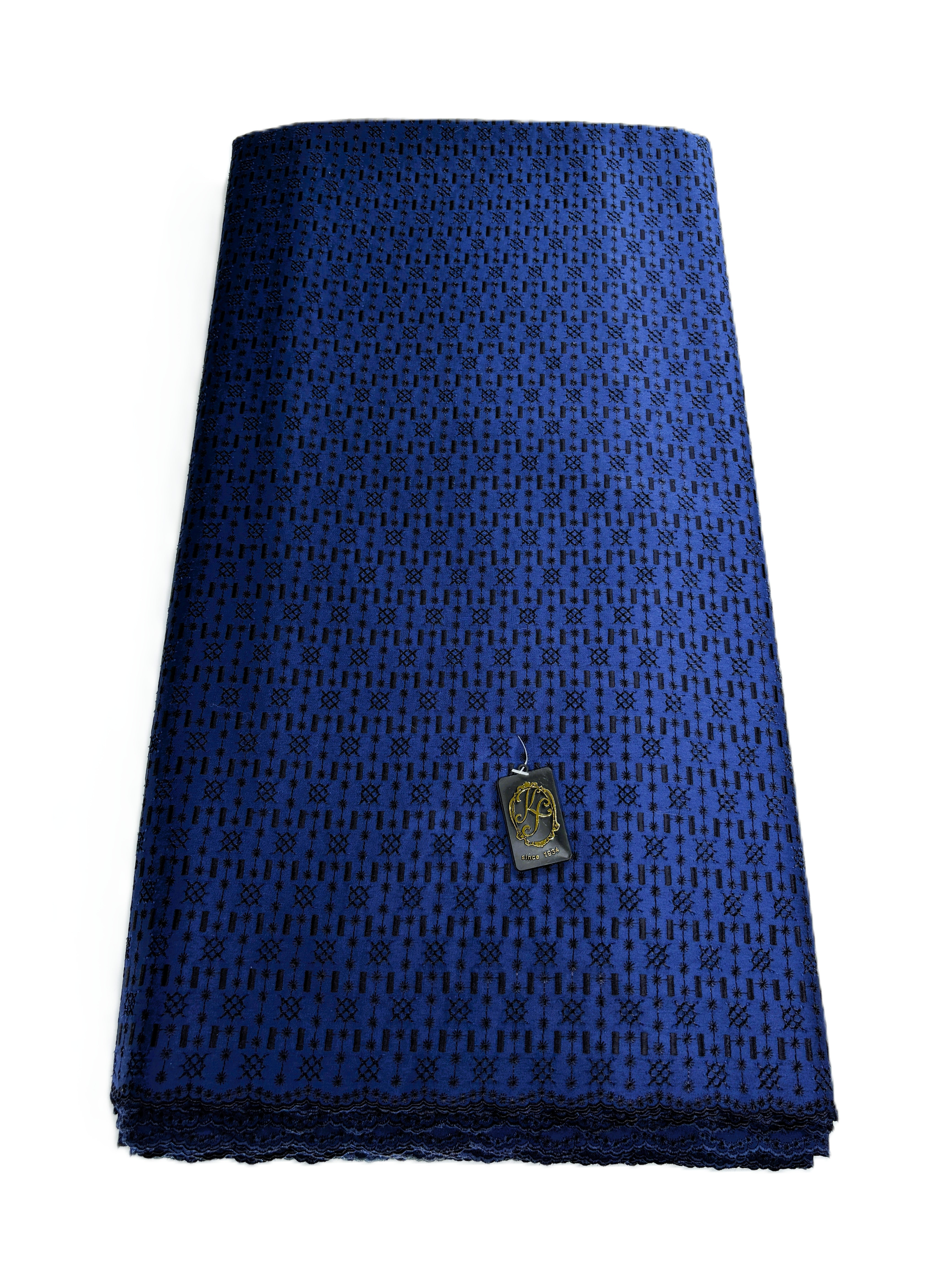 8168a Swiss Polish Cotton with Embroidery