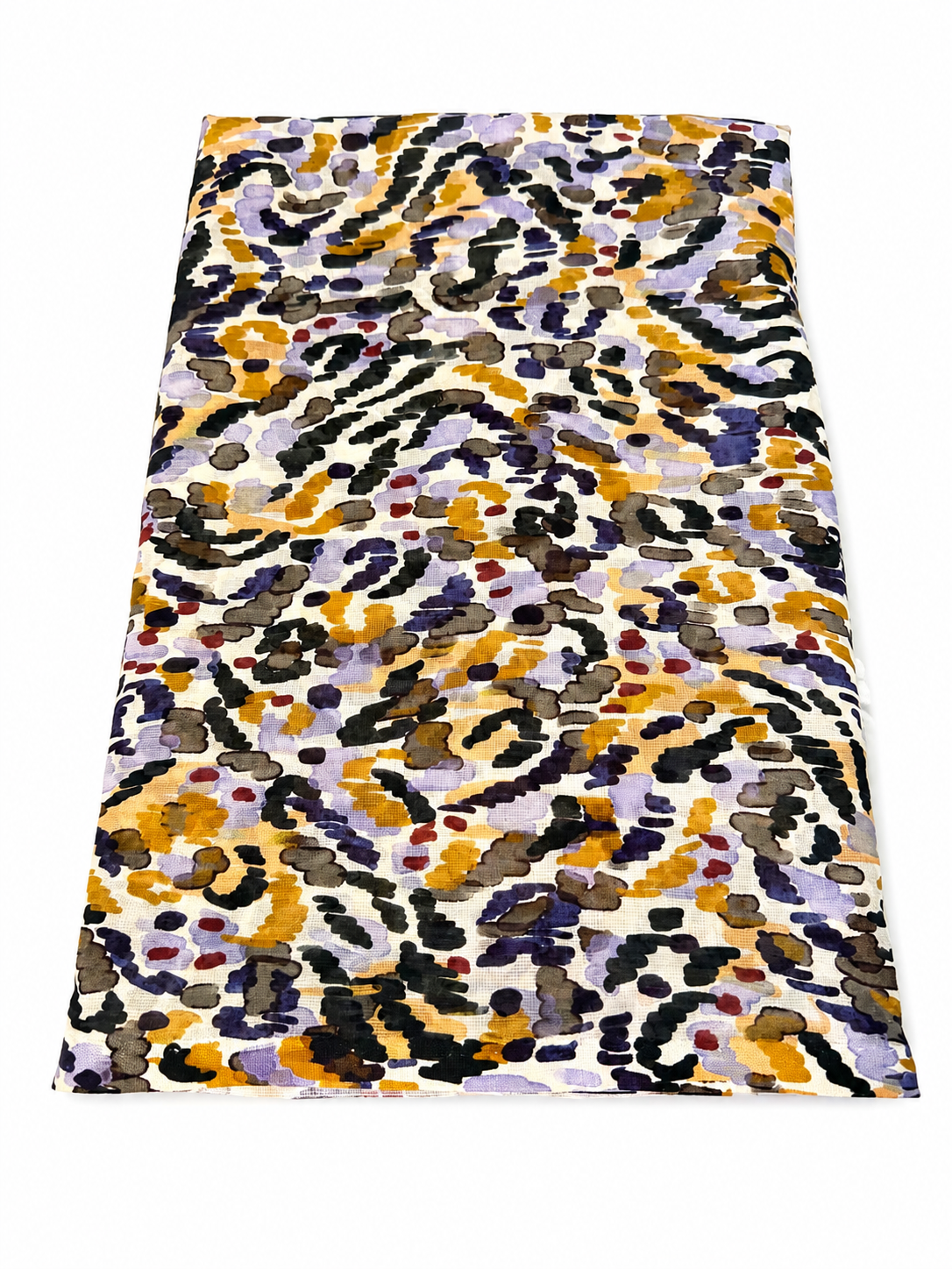10542P Printed Voile Laffaya