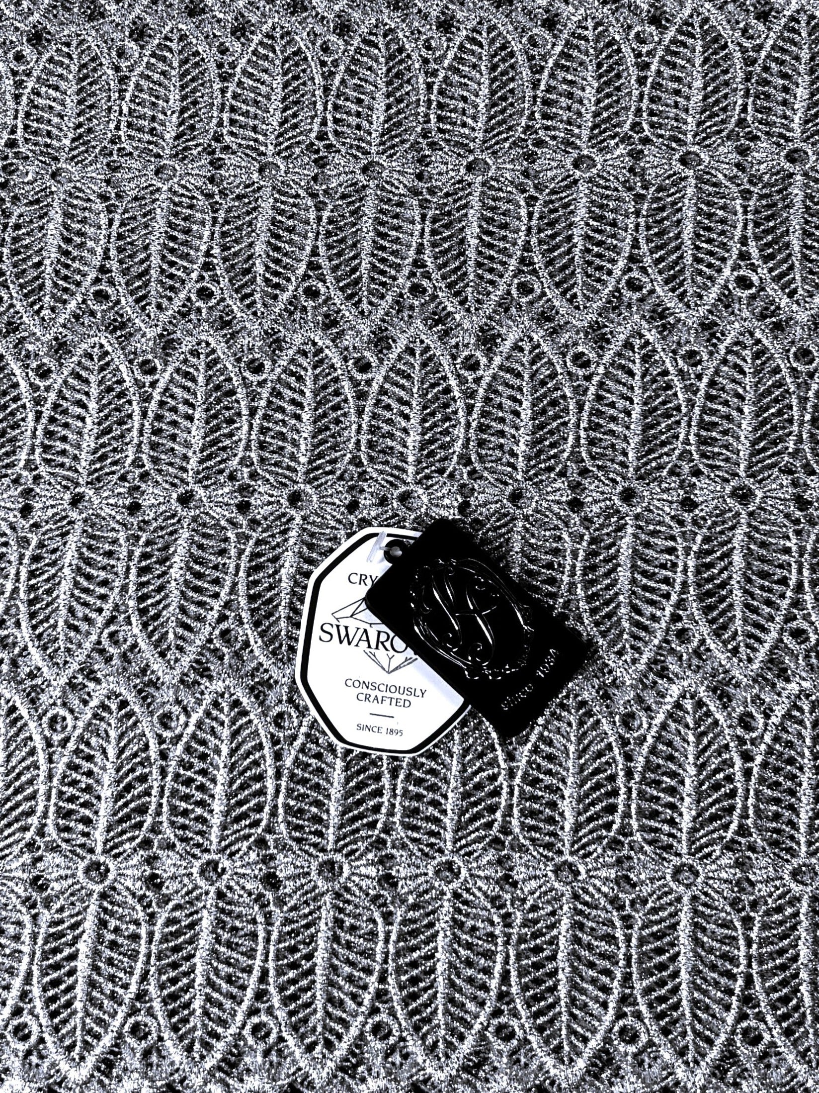 8084LX Swiss Lurex Guipure Lace w/Swarovski