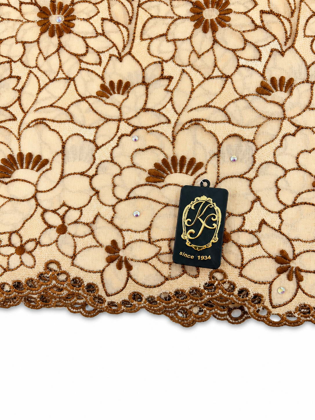 7145Ta Swiss Cotton Laffaya / Top Allover