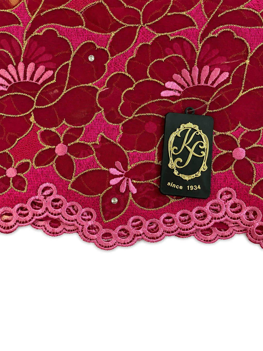 7145Ta Swiss Cotton Laffaya / Top Allover