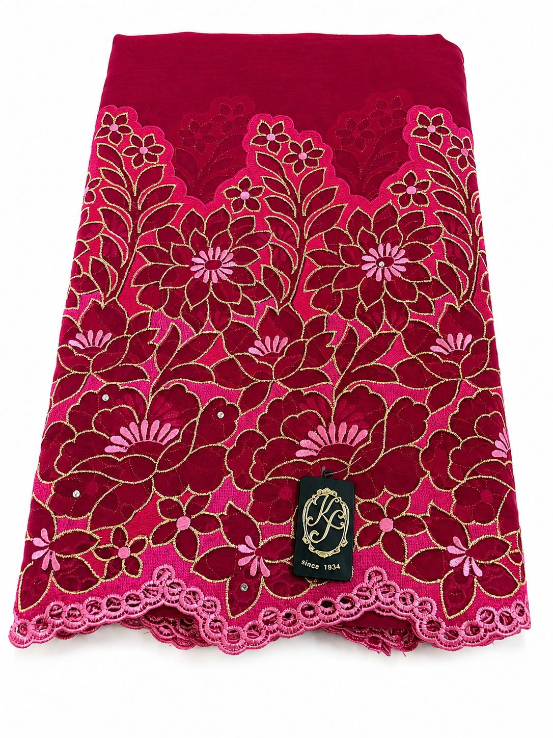7145Ta Swiss Cotton Laffaya / Top Allover