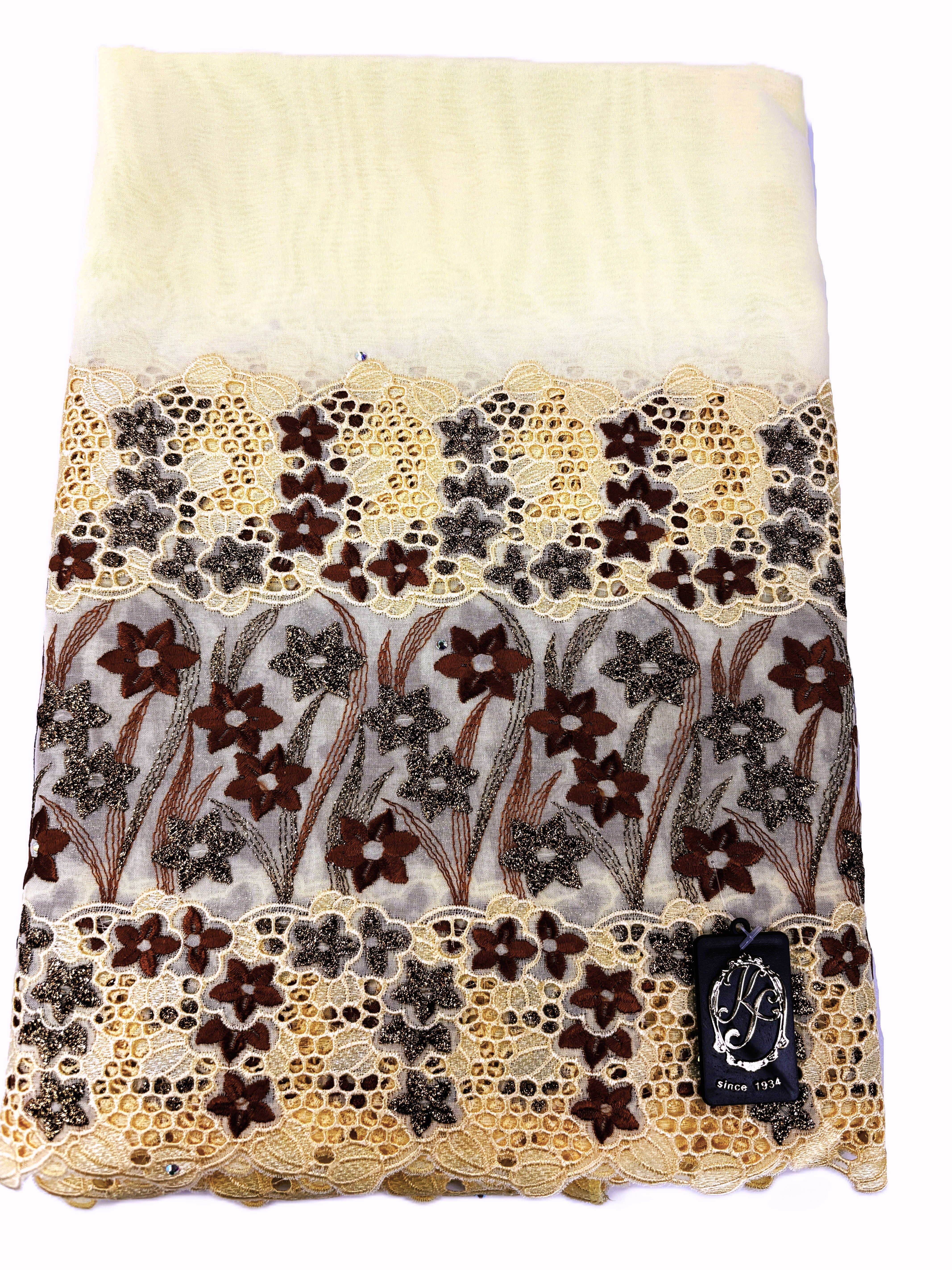 7807T  Swiss Cotton Laffaya / Top Allover