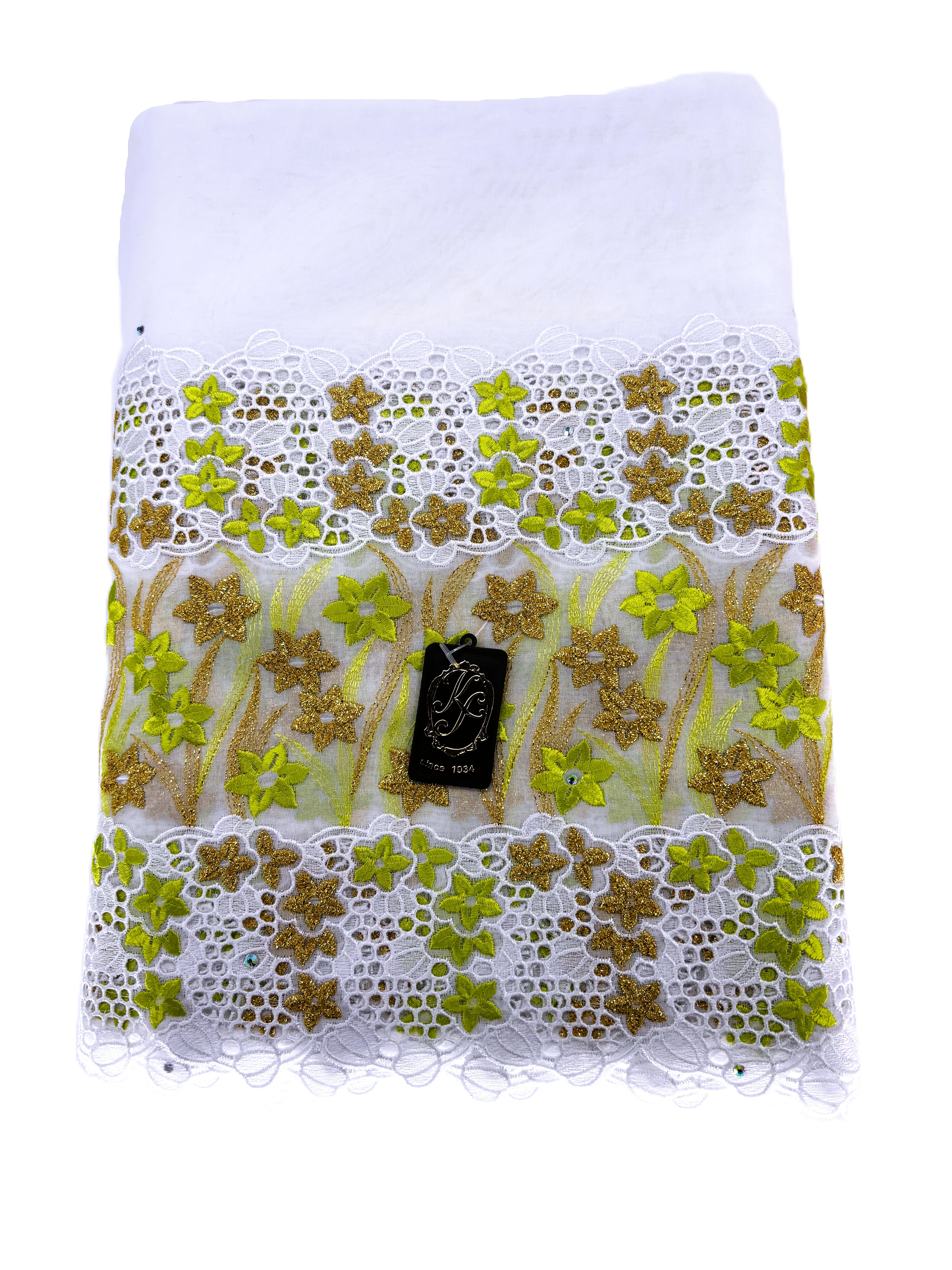 7807T  Swiss Cotton Laffaya / Top Allover