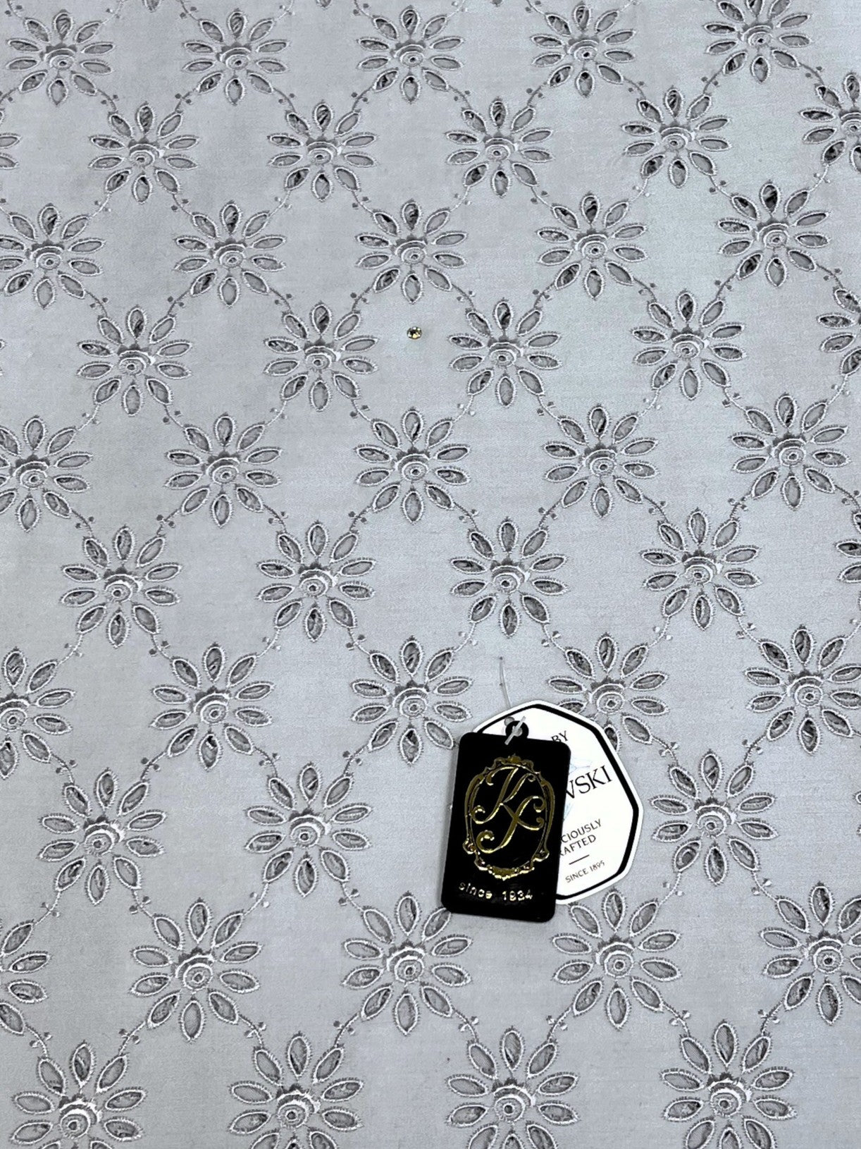 7982 Swiss Cotton Voile w/Swarovski