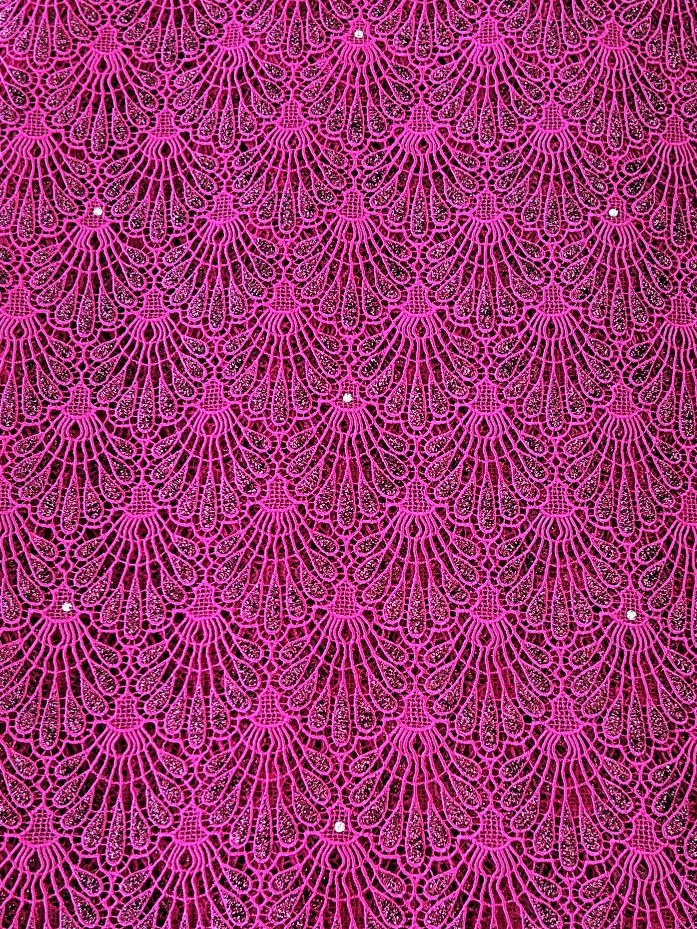 8048 Swiss Guipure Lace with Swarovski