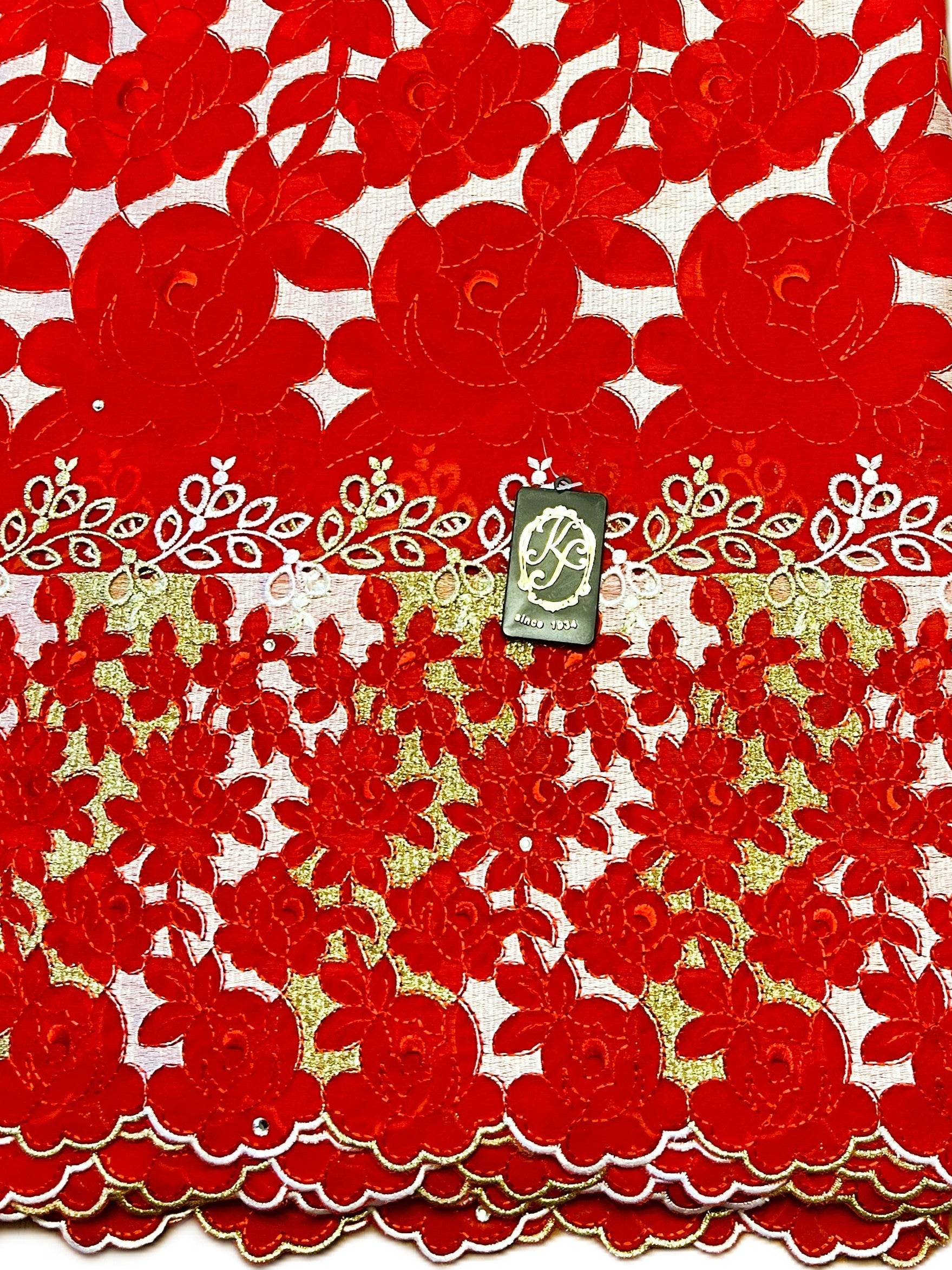 8032  Swiss Voile Allover Embroidery