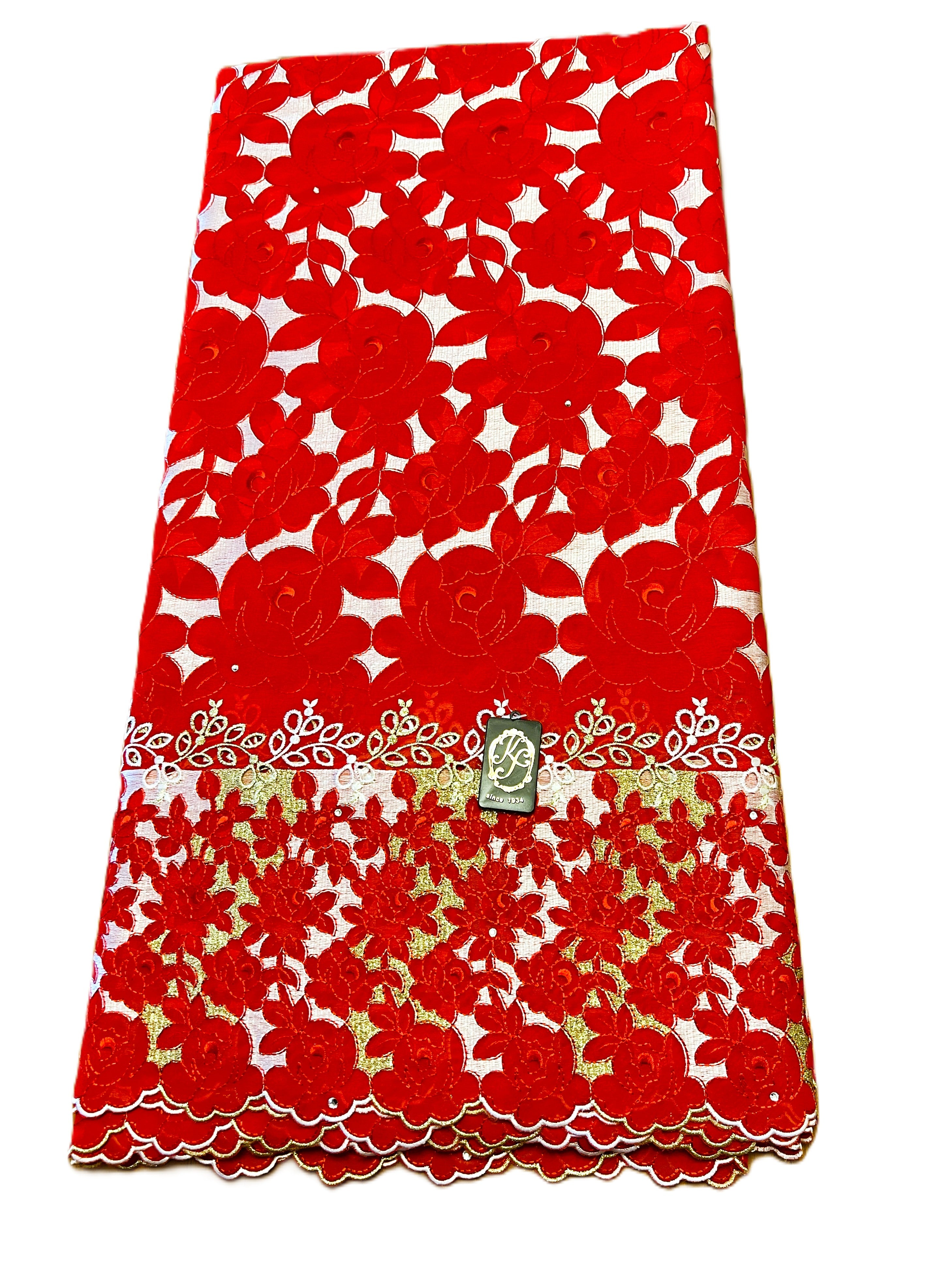 8032  Swiss Voile Allover Embroidery