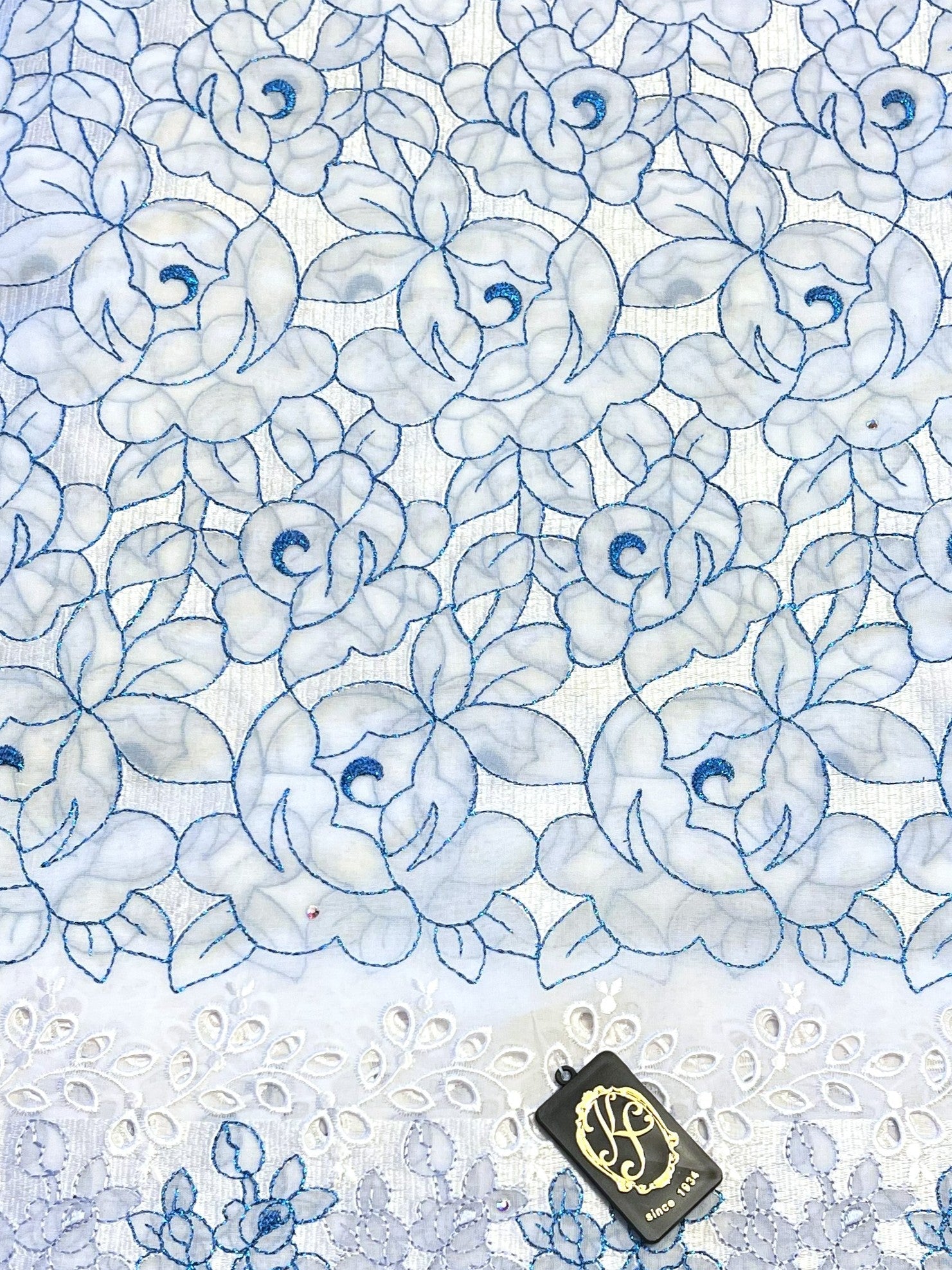 8032  Swiss Voile Allover Embroidery