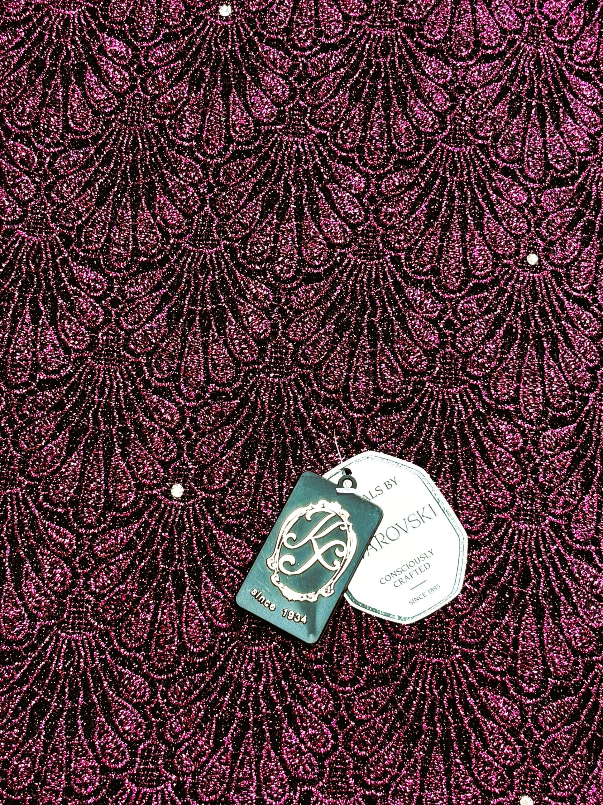 8048 Swiss Guipure Lace with Swarovski