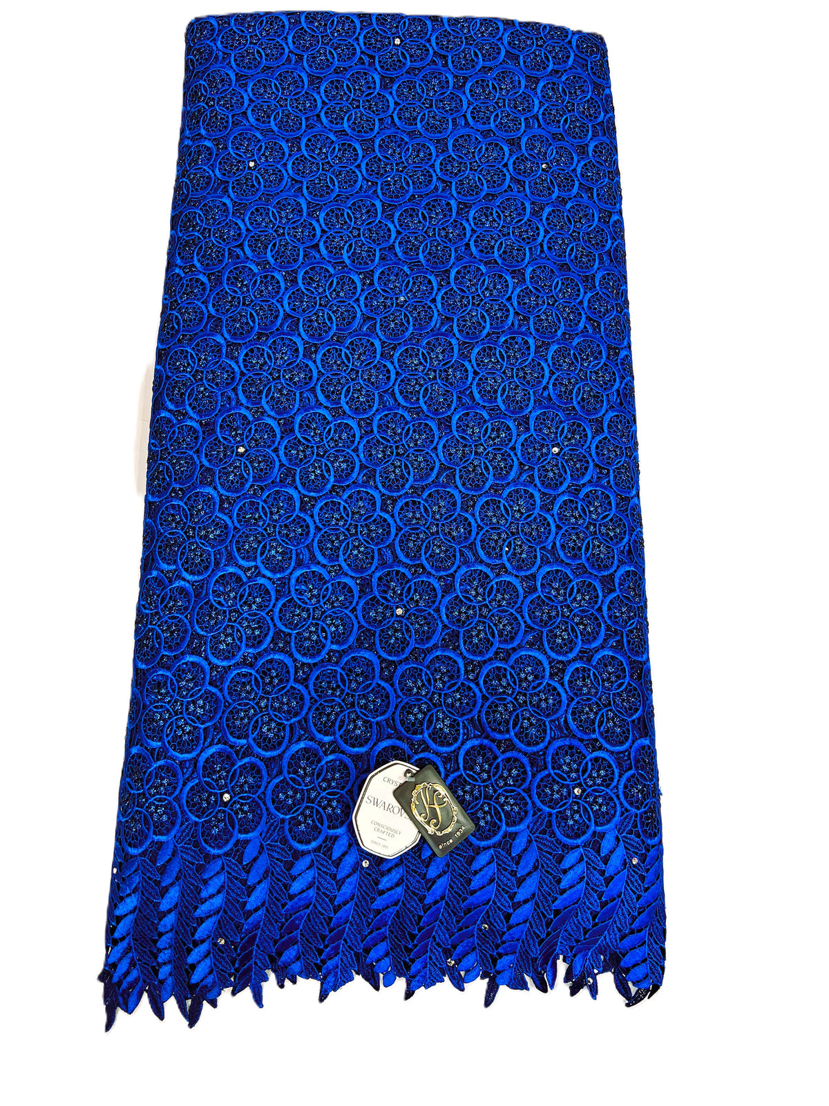 8049 Swiss Guipure Lace with Swarovski