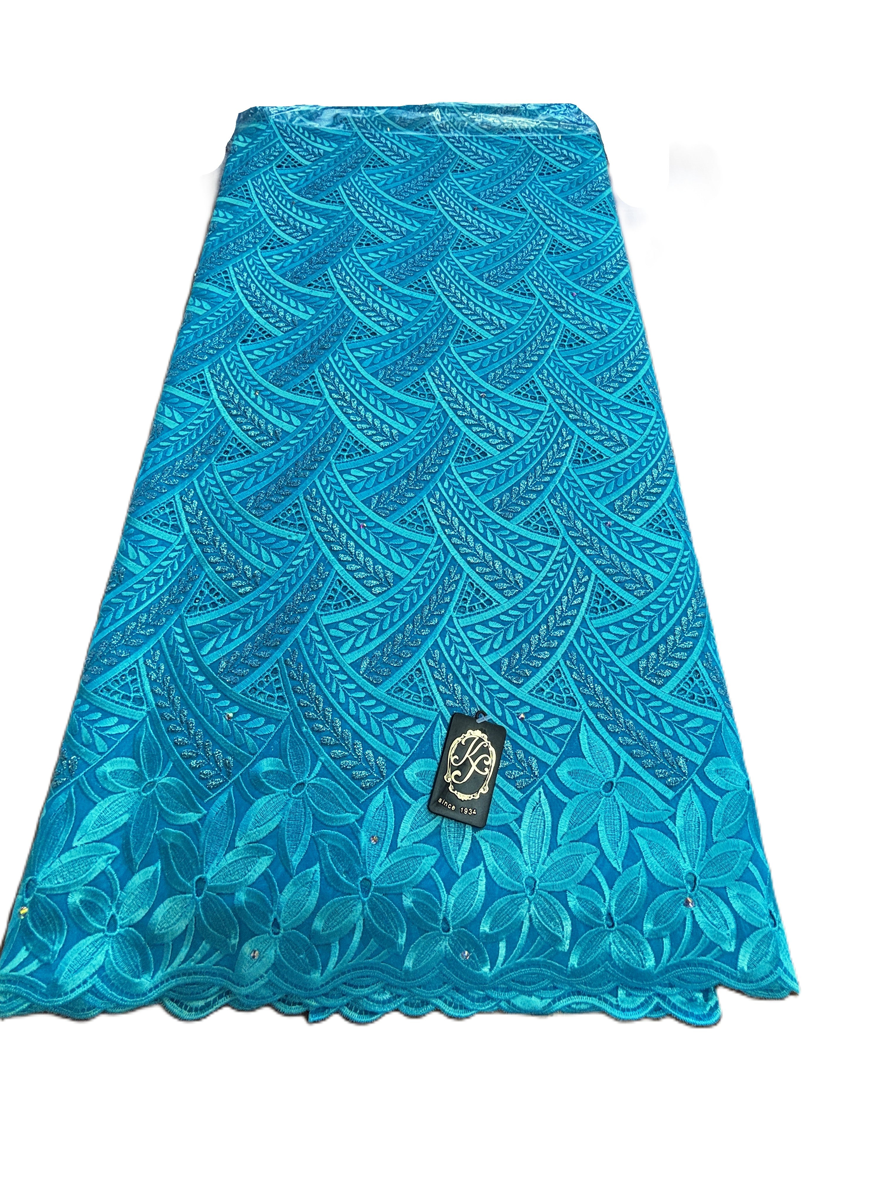 8096 Swiss Voile Allover w/Stones