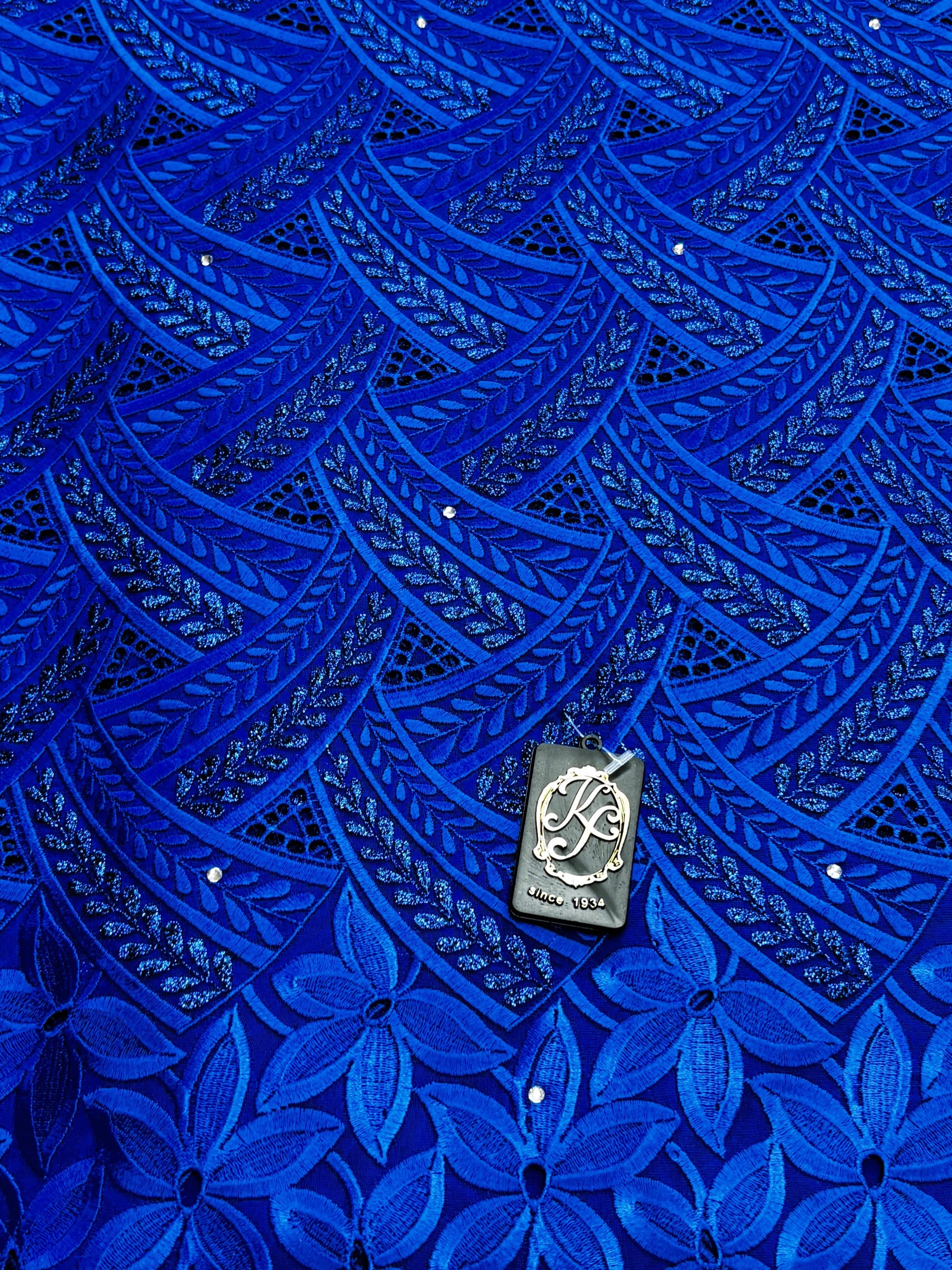 8096 Swiss Voile Allover w/Stones