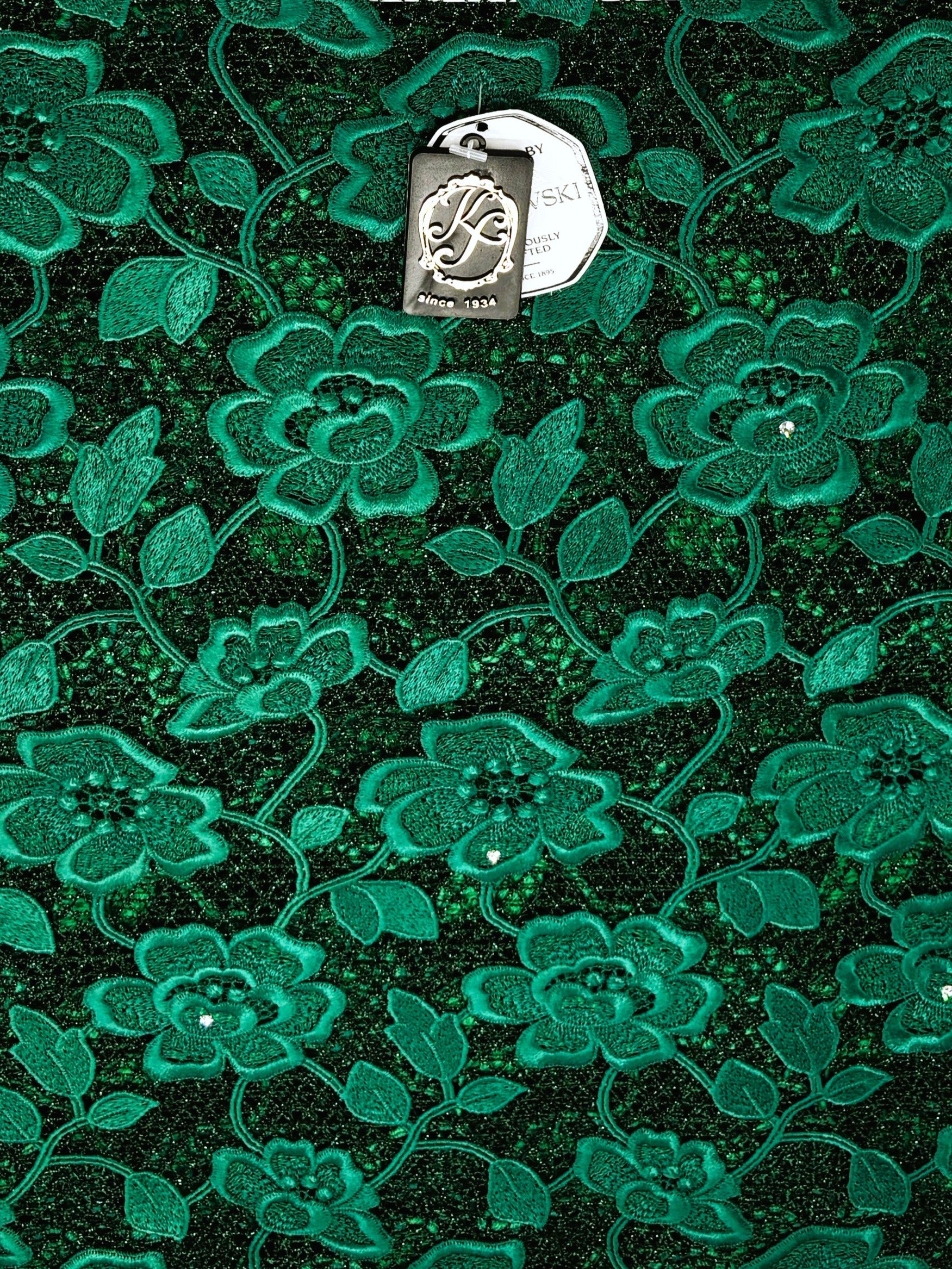 8091 - Swiss Guipure Lace w/Swarovski