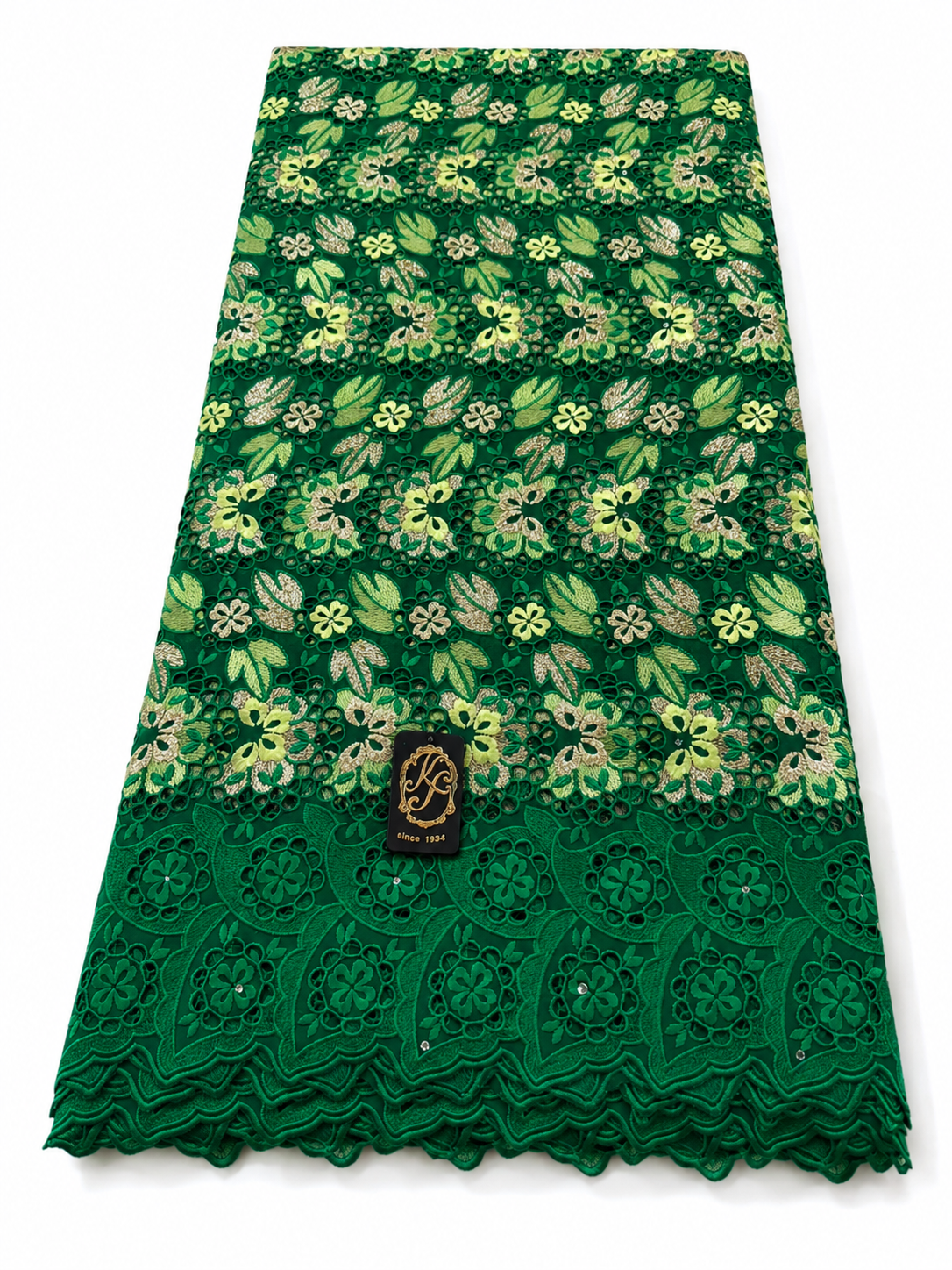8113 Swiss Voile Allover w/Swarovski
