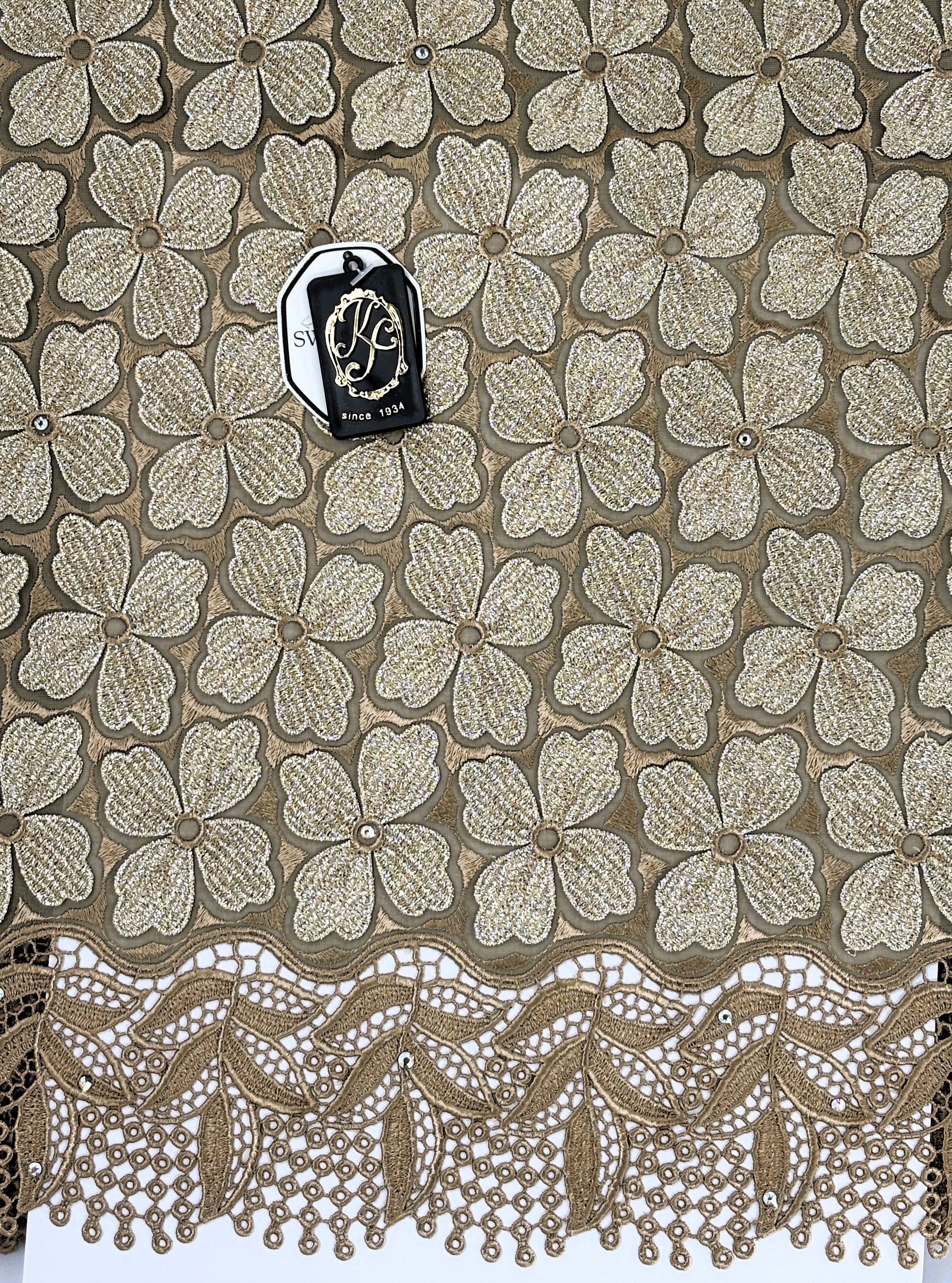 8156  Swiss Voile Appliqué Guipure