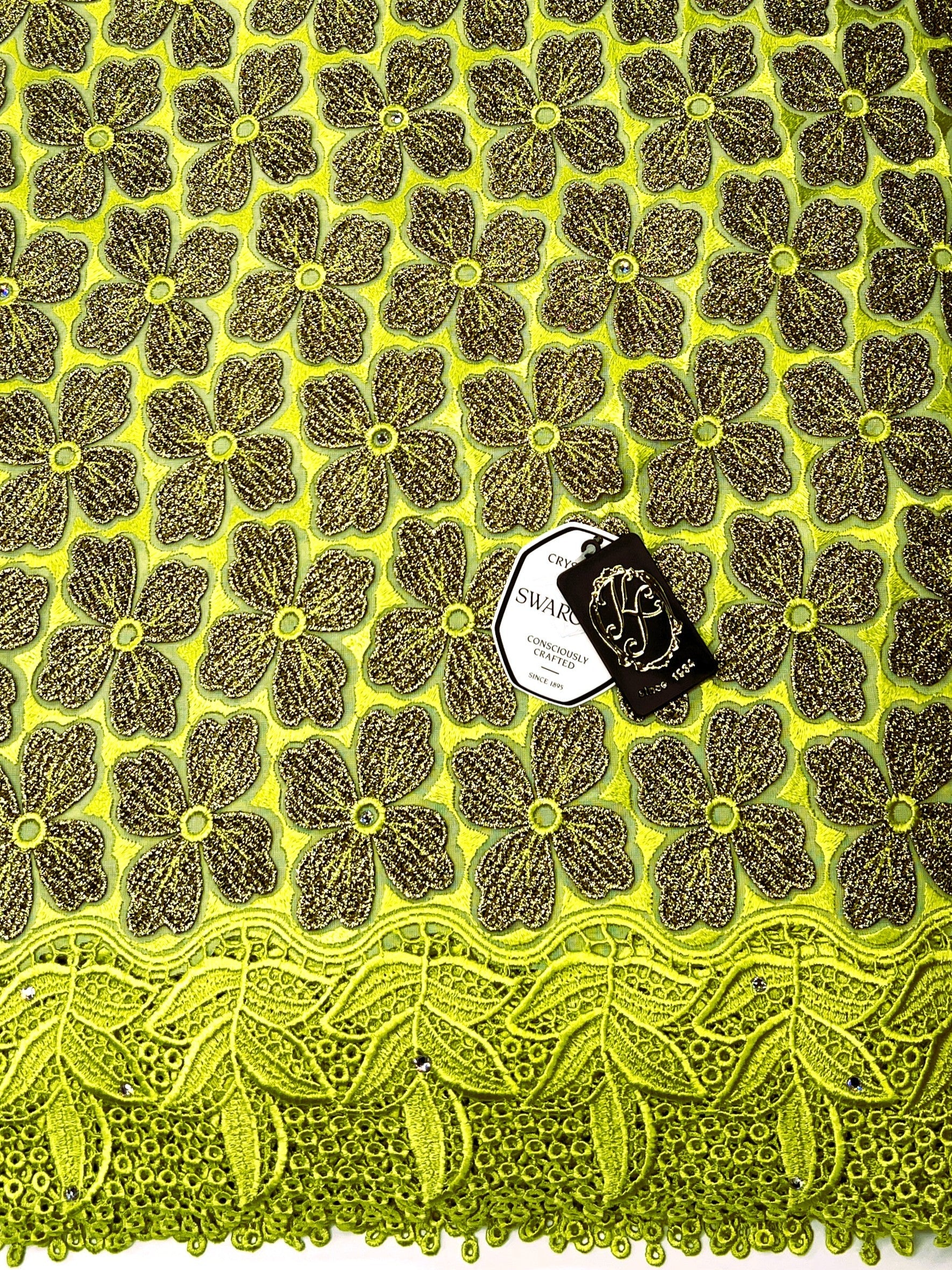 8156  Swiss Voile Appliqué Guipure