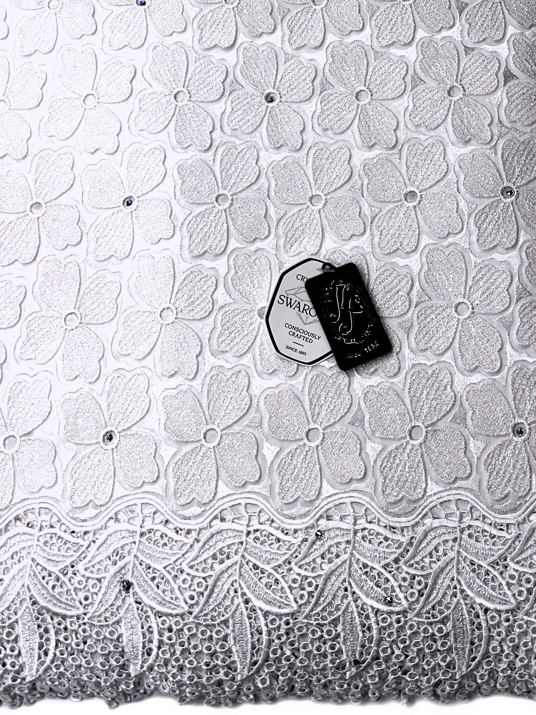 8156  Swiss Voile Appliqué Guipure