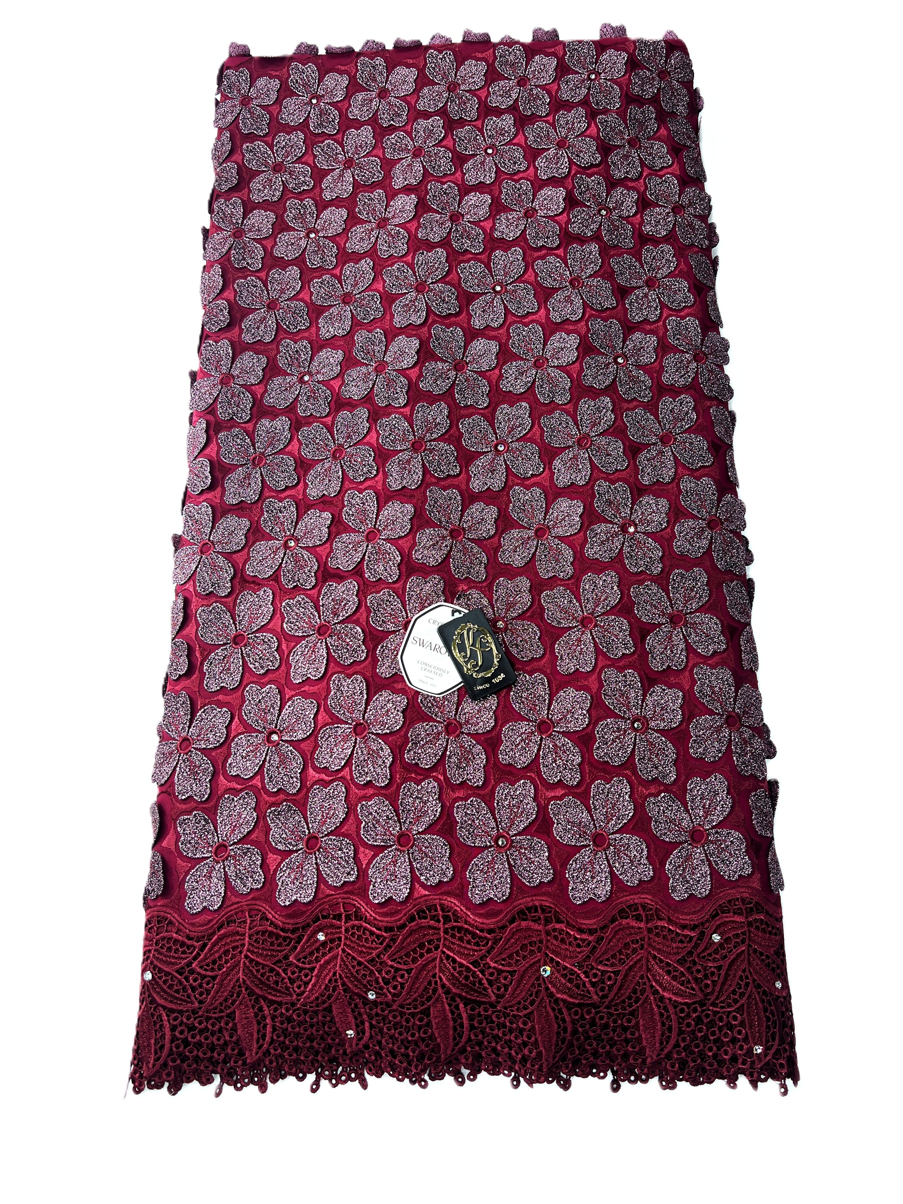 8156  Swiss Voile Appliqué Guipure