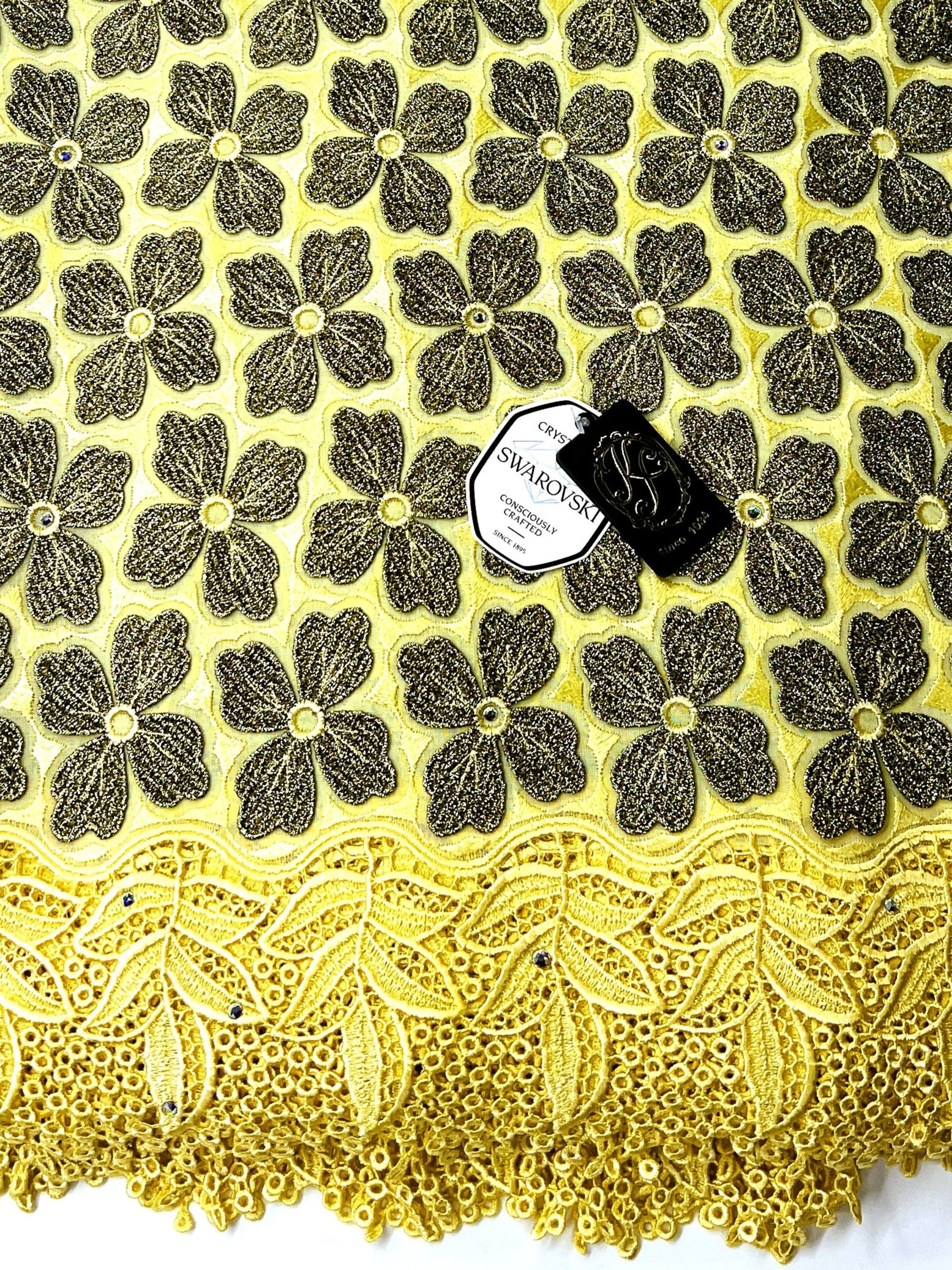 8156  Swiss Voile Appliqué Guipure
