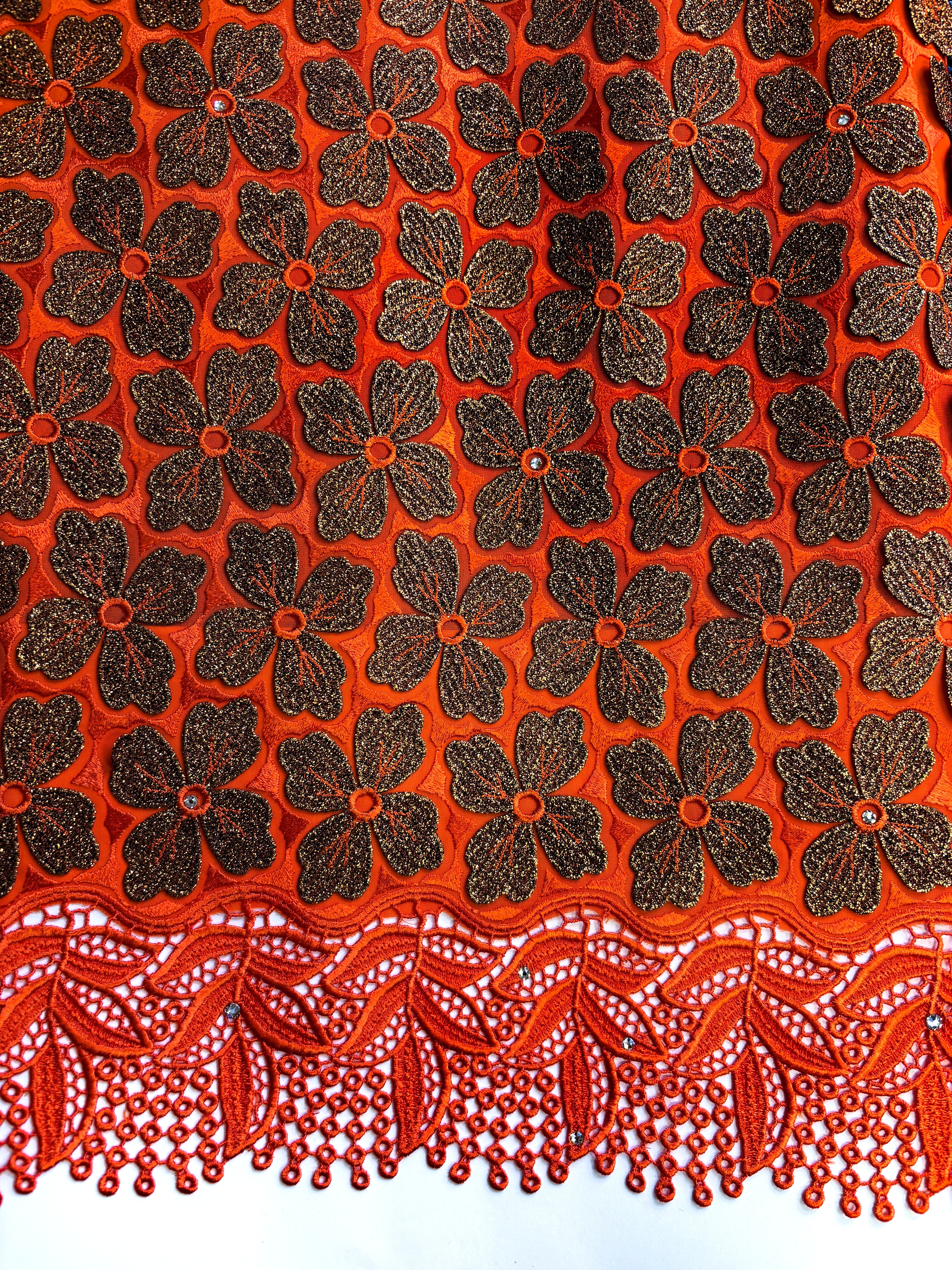 8156  Swiss Voile Appliqué Guipure