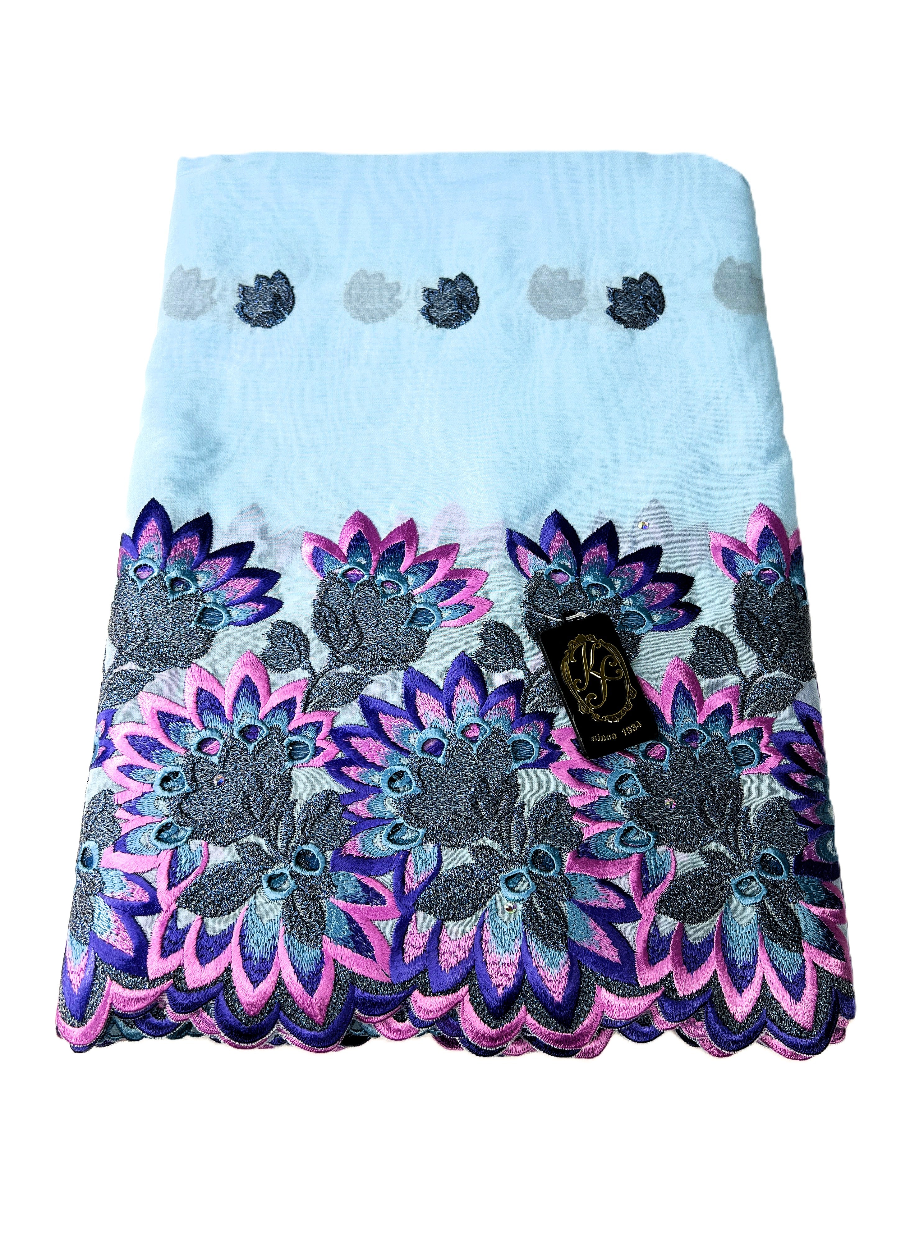 8180a Swiss Cotton Laffaya / Top Allover