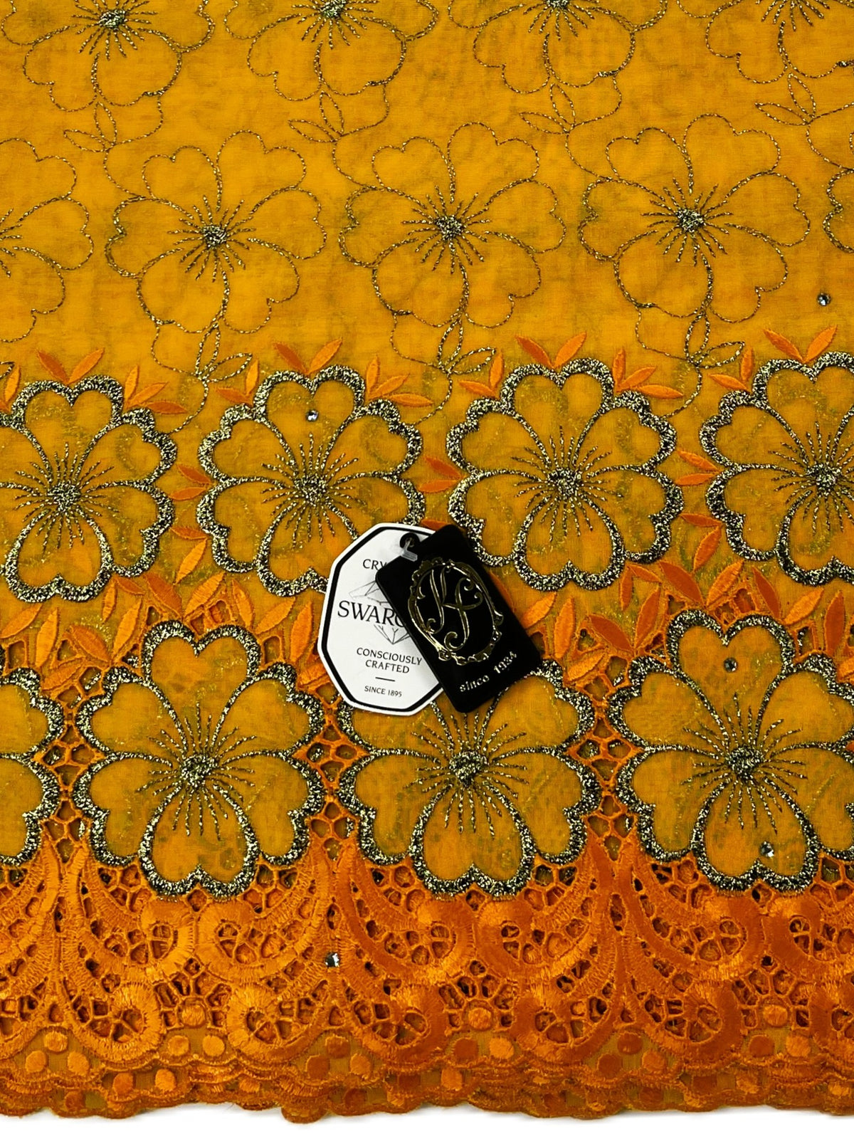 8098 Swiss Laffaya Allover w/Swarovski