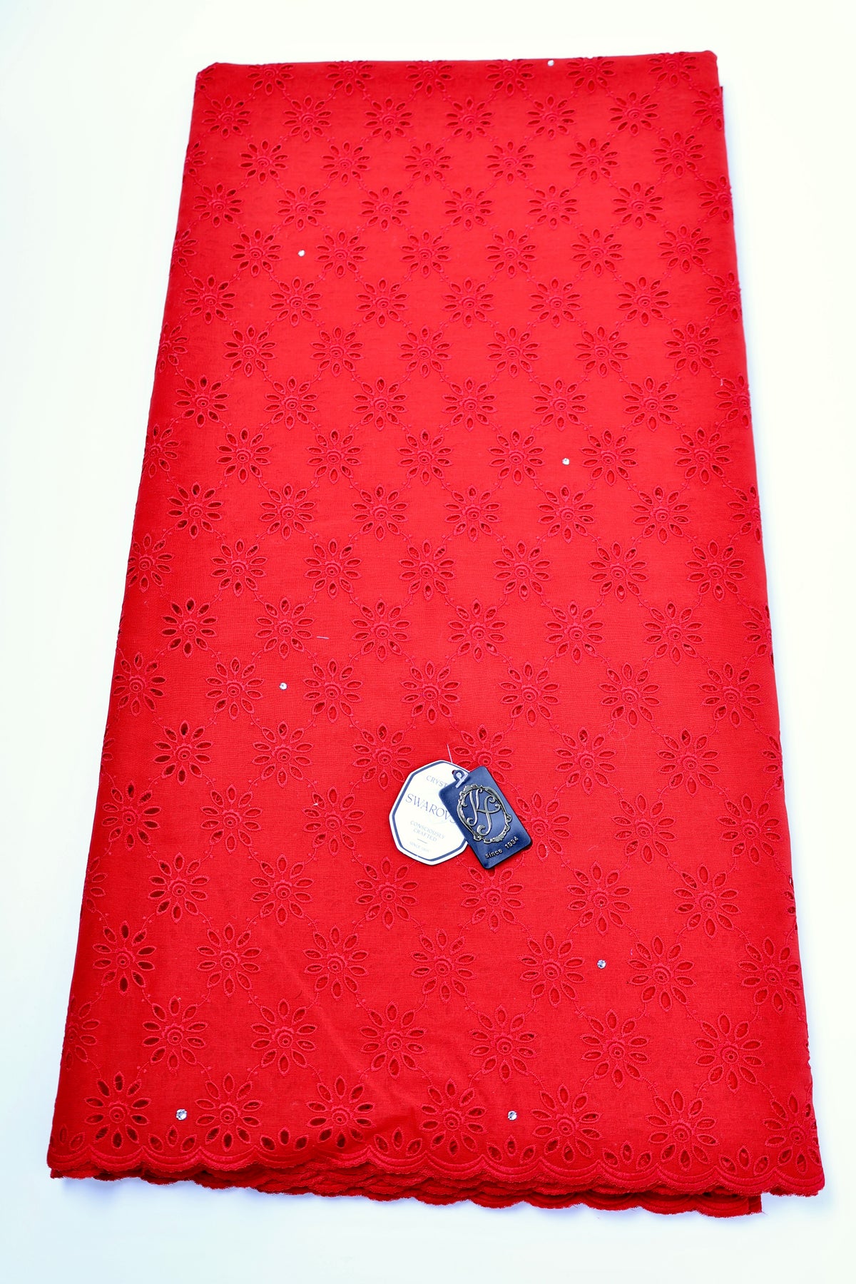 7982 Swiss Cotton Voile w/Swarovski