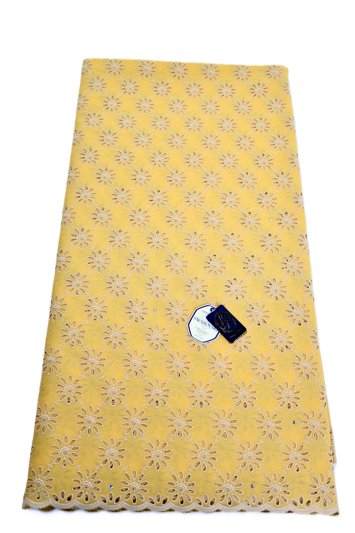 7982 Swiss Cotton Voile w/Swarovski