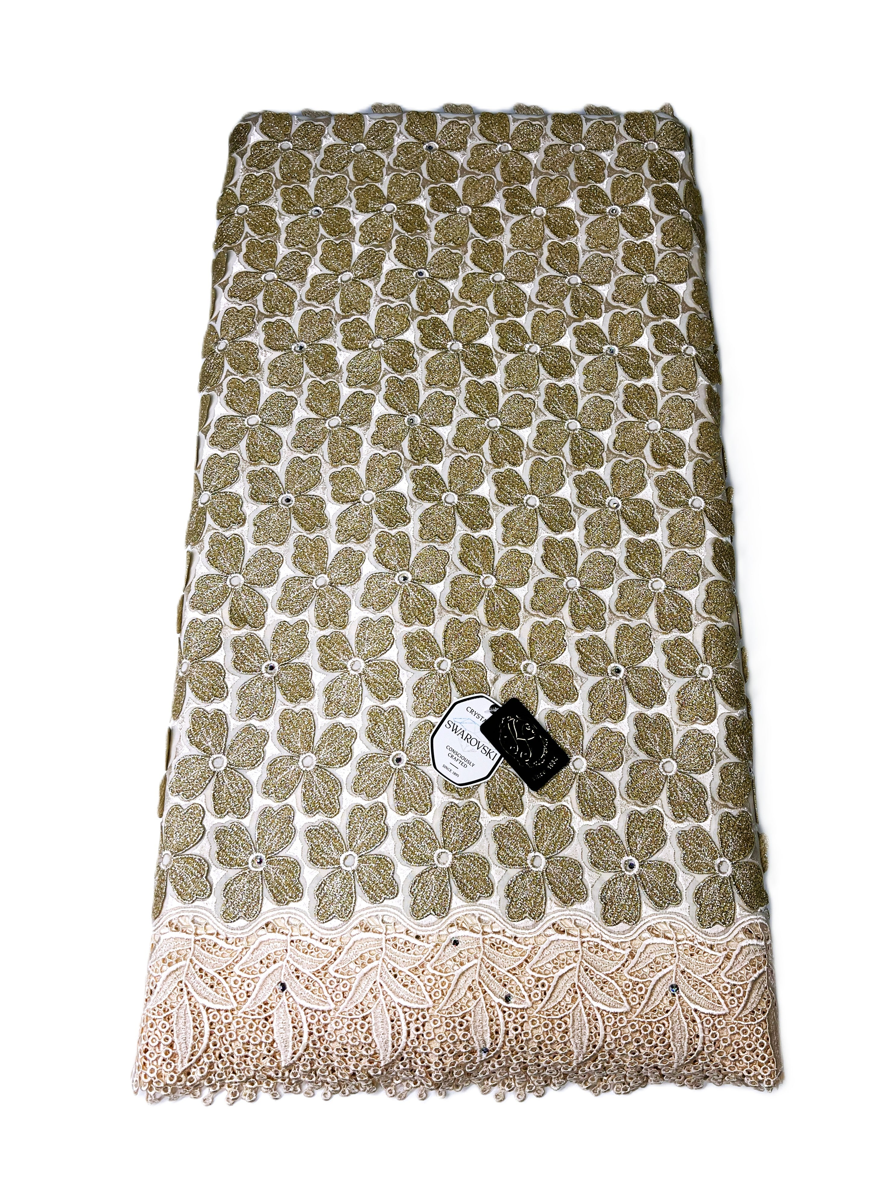 8156  Swiss Voile Appliqué Guipure