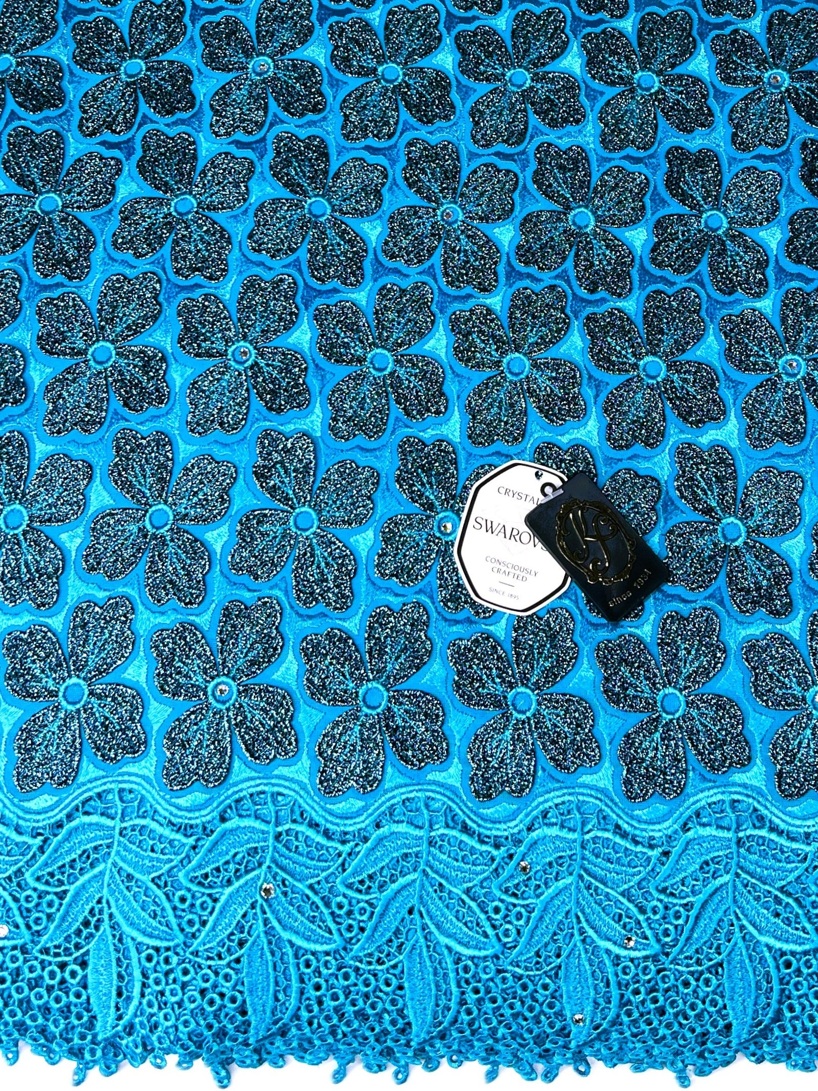 8156  Swiss Voile Appliqué Guipure