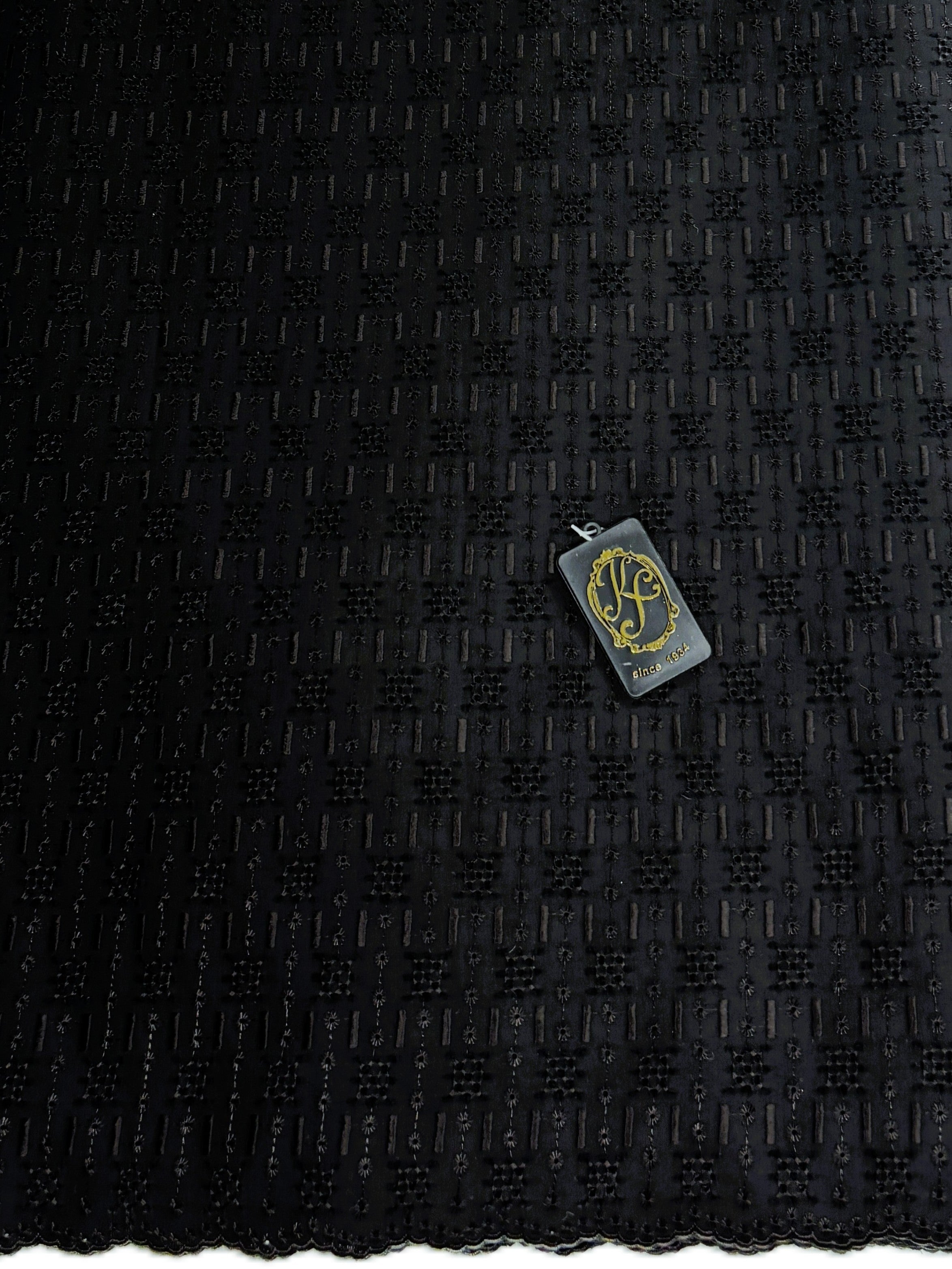 8168a Swiss Polish Cotton with Embroidery