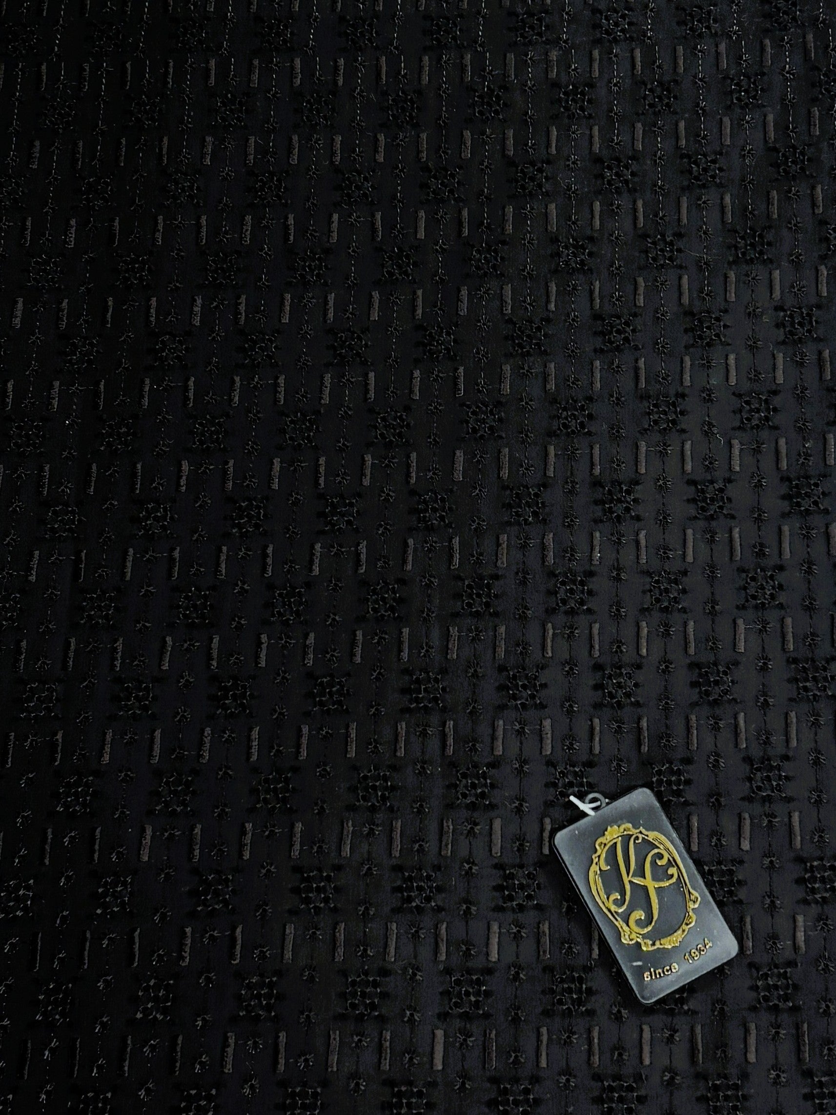 8168a Swiss Polish Cotton with Embroidery