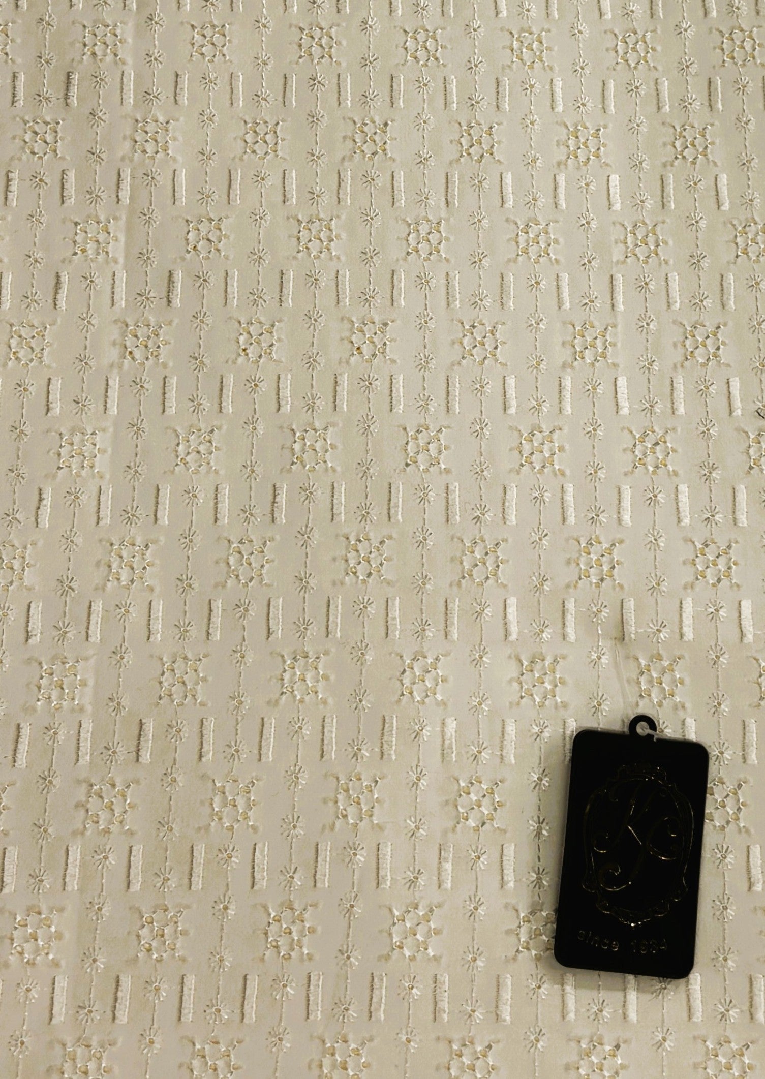 8168a Swiss Polish Cotton with Embroidery