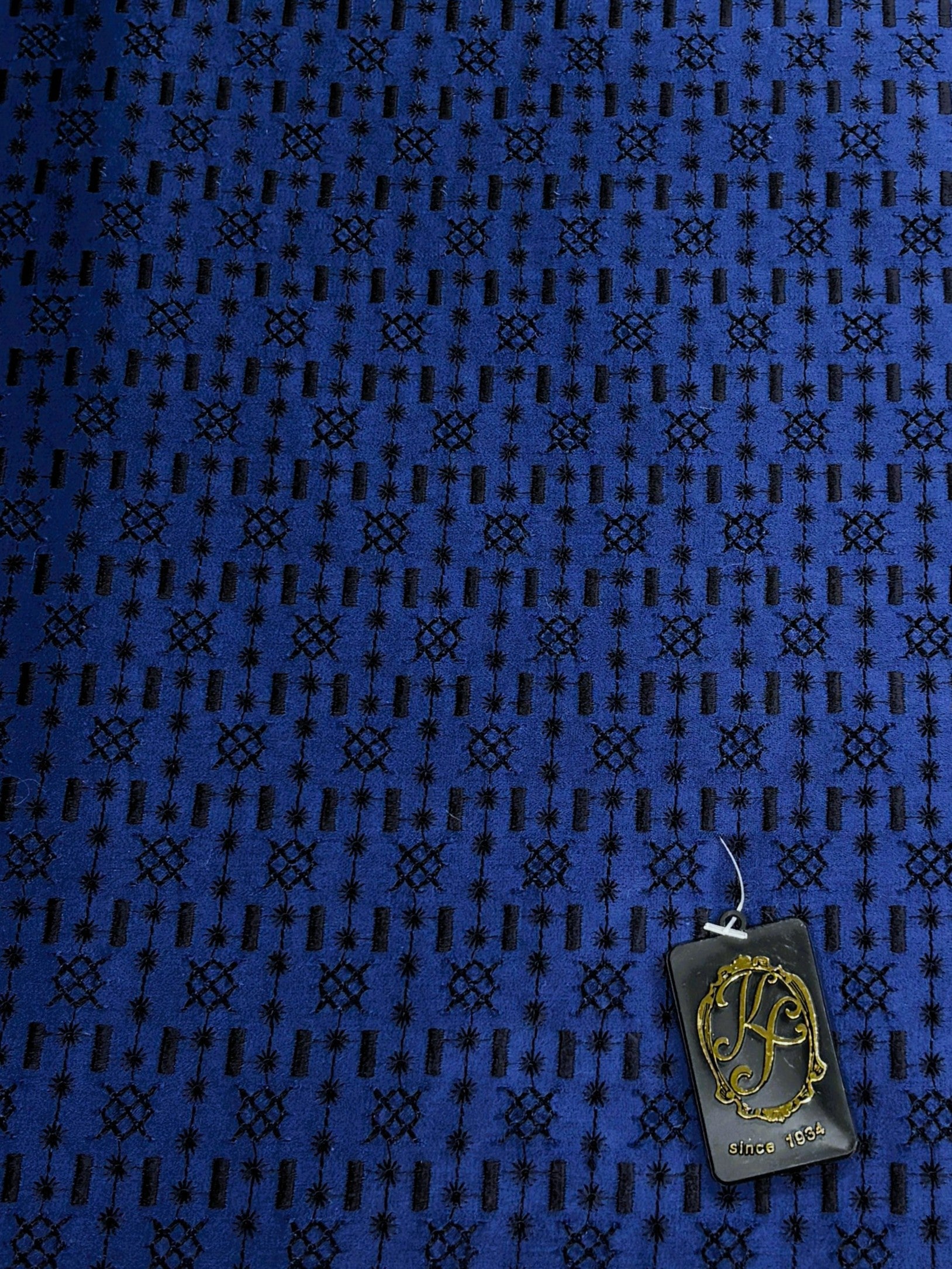 8168a Swiss Polish Cotton with Embroidery