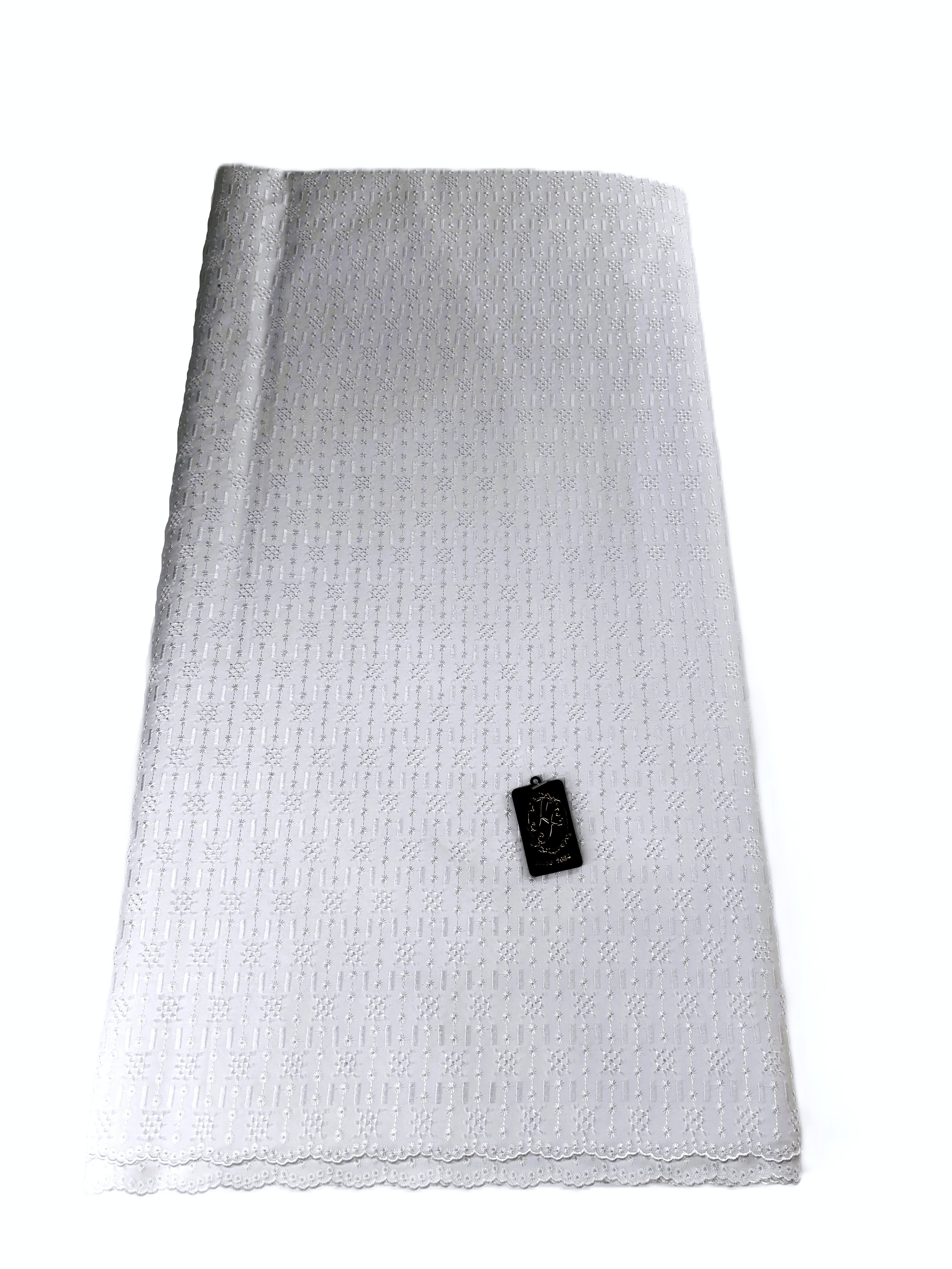 8168a Swiss Polish Cotton with Embroidery