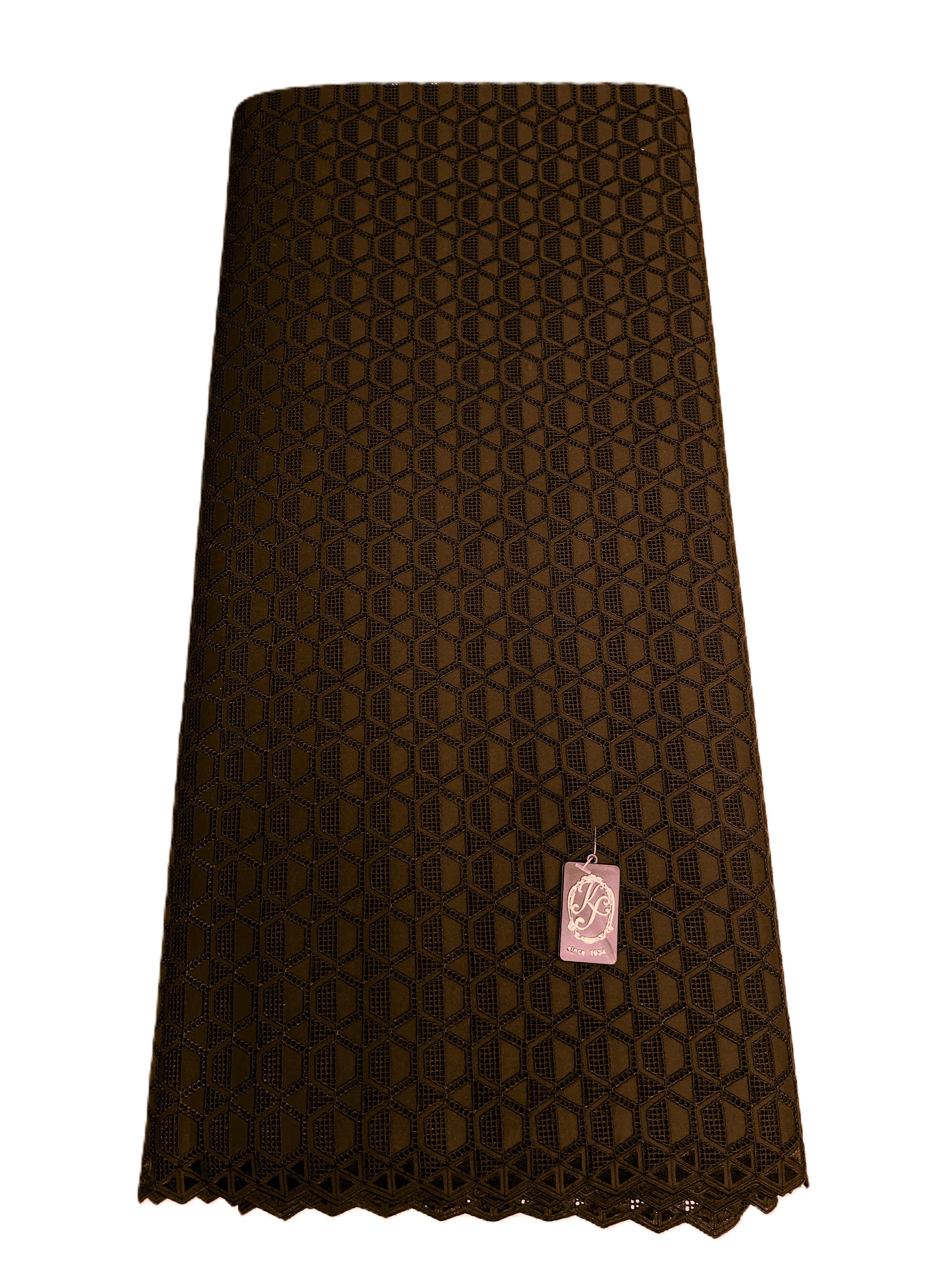 8133 Swiss Polish Cotton with Embroidery
