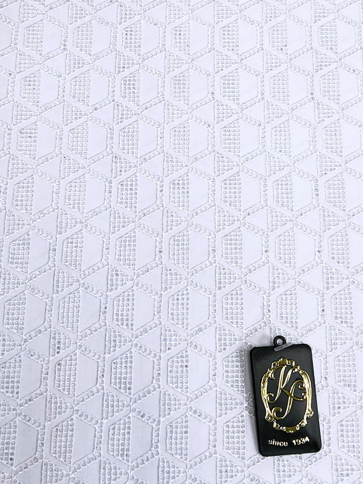 8133 Swiss Polish Cotton with Embroidery