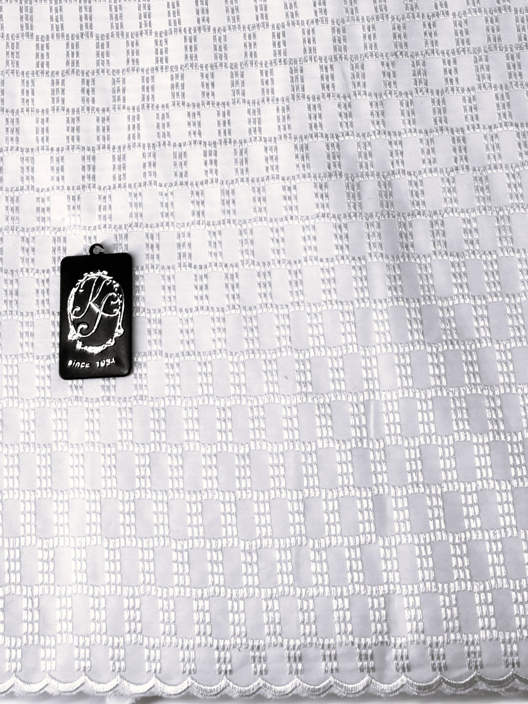 3138 Swiss Polish Cotton with Embroidery