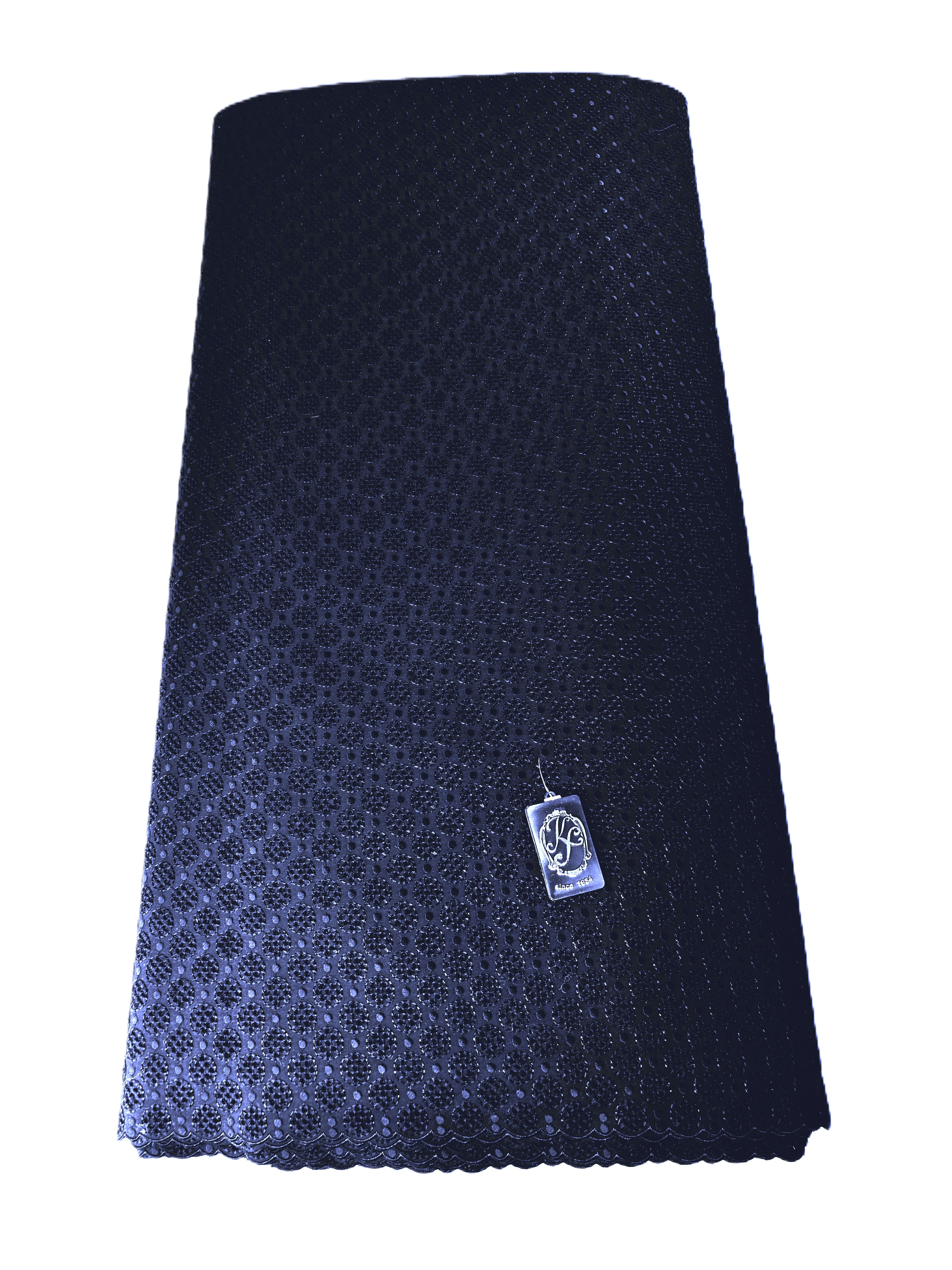 3163 Swiss Polish Cotton with Embroidery